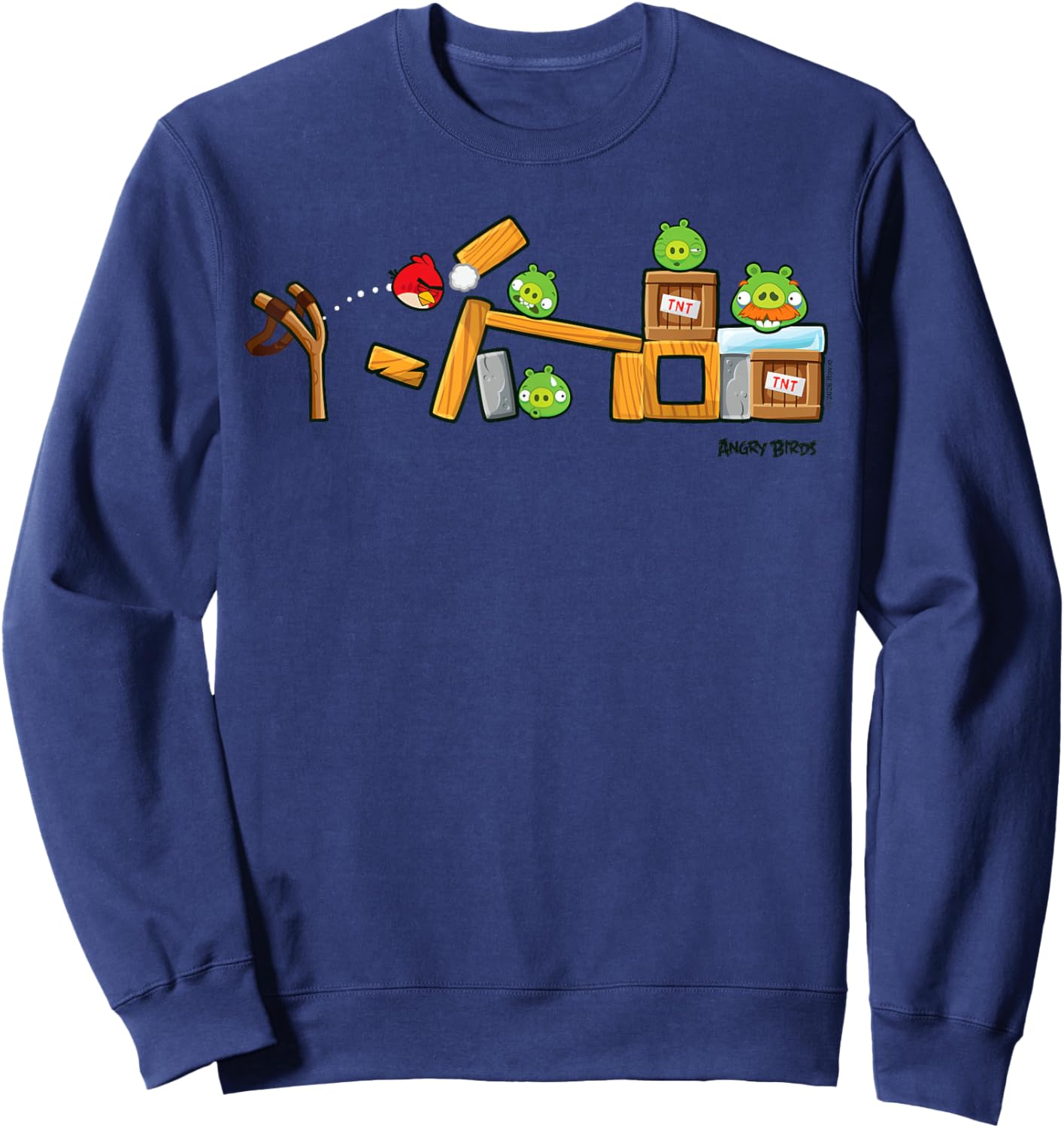 Angry Birds Classic Gameplay Sweatshirt - Sweatshirt | Navy