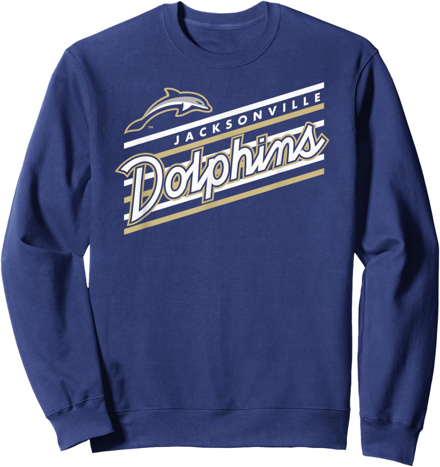Jacksonville Dolphins Retro Performer Green Sweatshirt - Sweatshirt | Navy