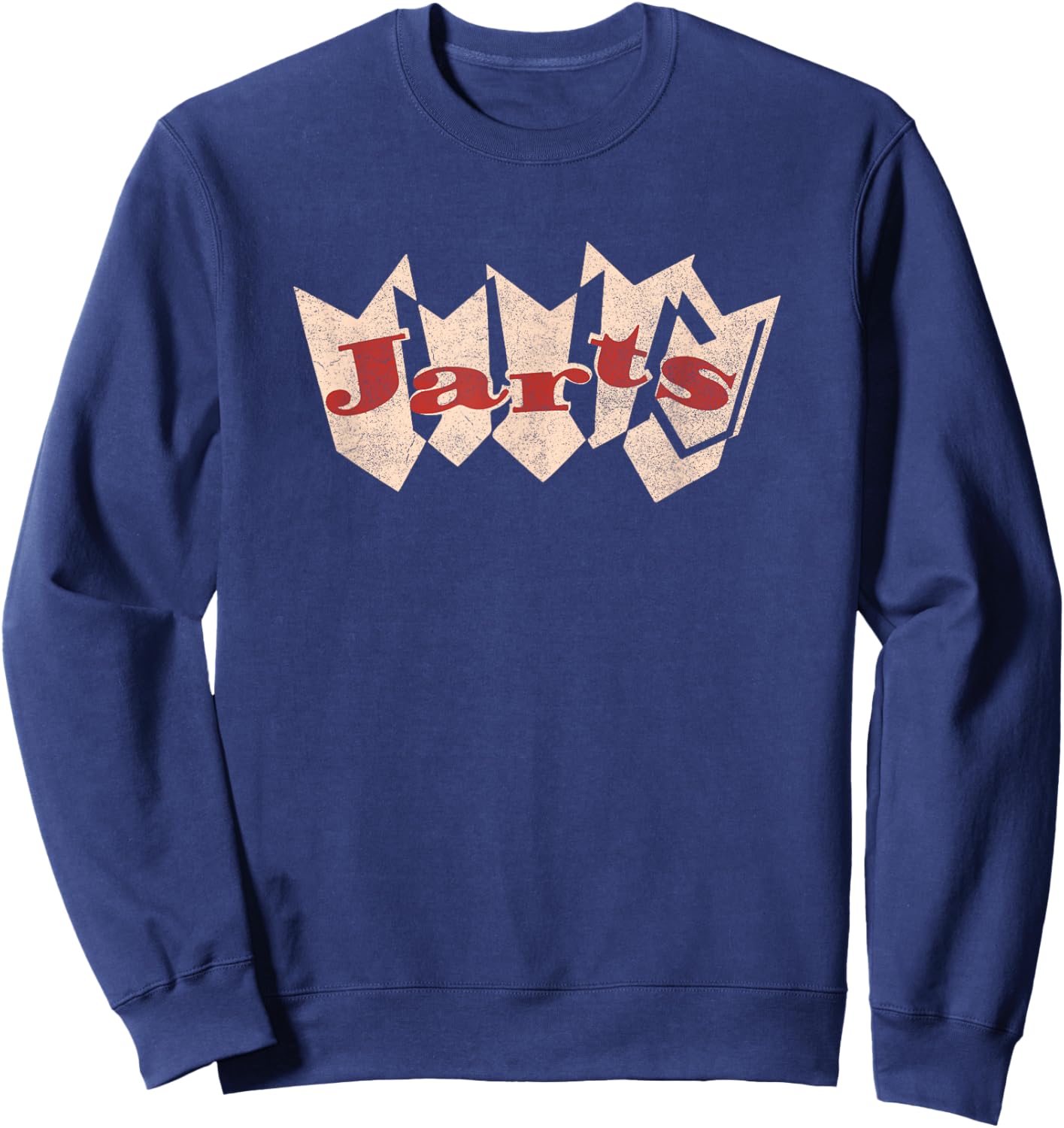 Jarts Lawn Darts Retro 70s 80s Game Throwback Funny Vintage Sweatshirt - Sweatshirt | Navy