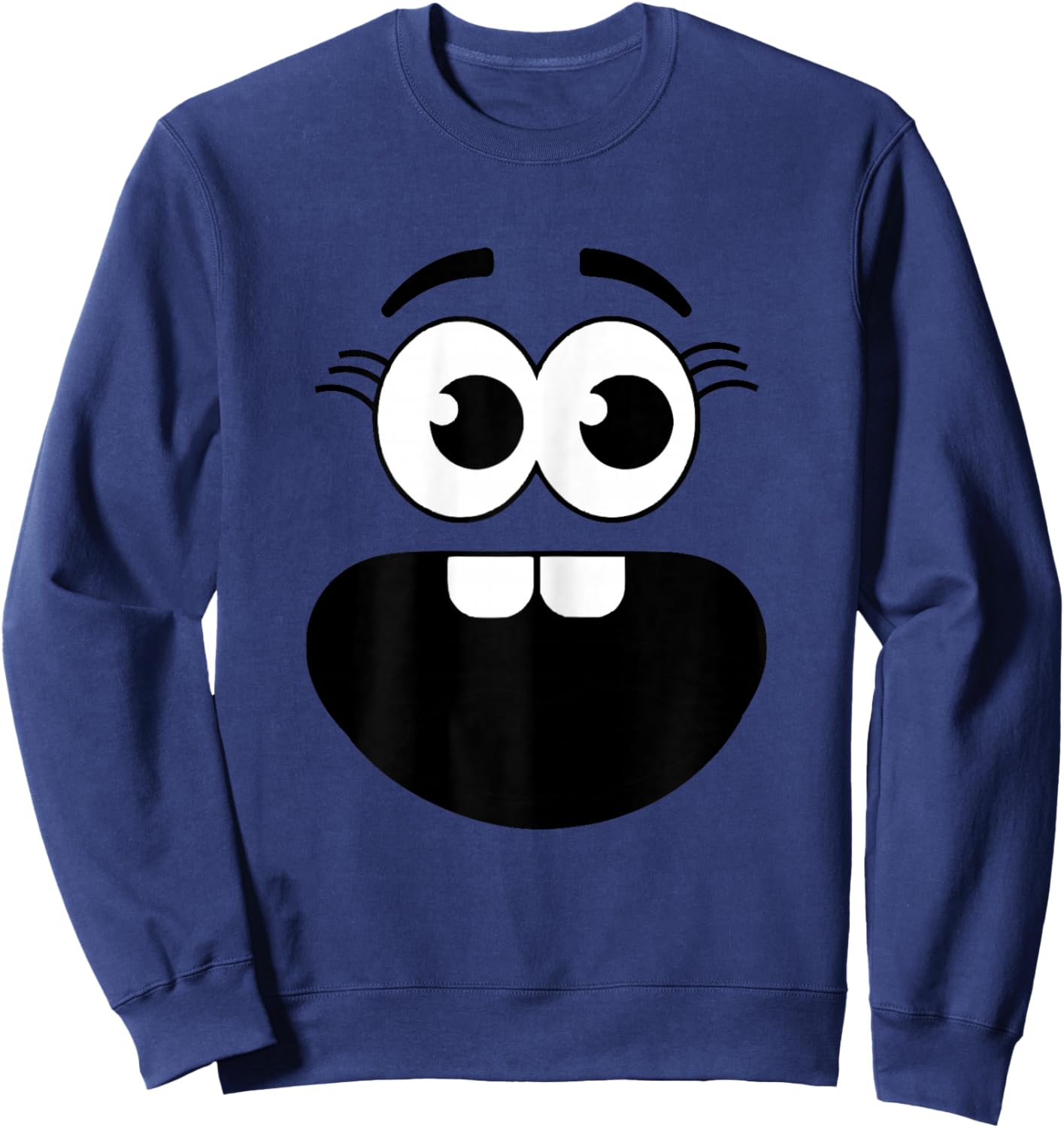 Creepy Carrots Face Teacher Halloween costume Matching Girls Sweatshirt - Sweatshirt | Navy