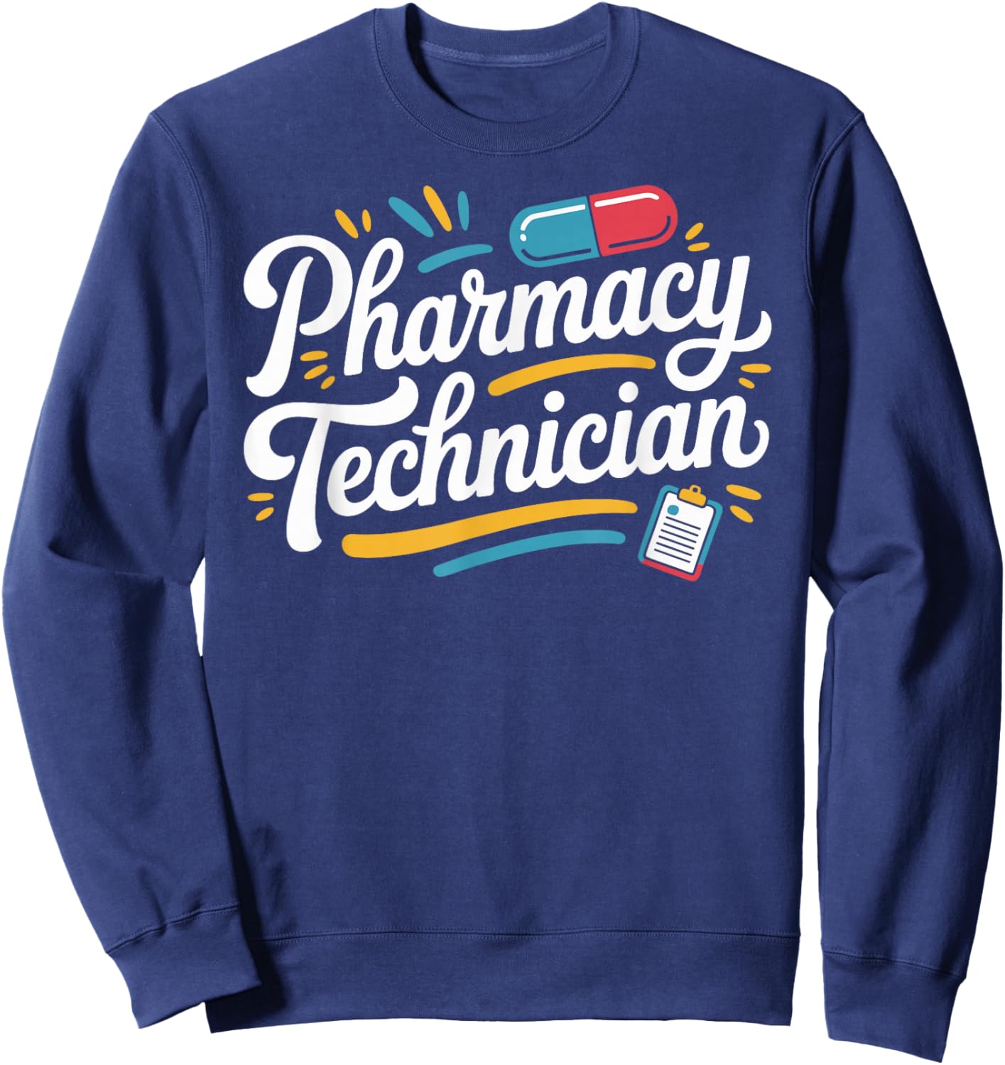 Pharmacy Technician Sweatshirt - Sweatshirt | Navy