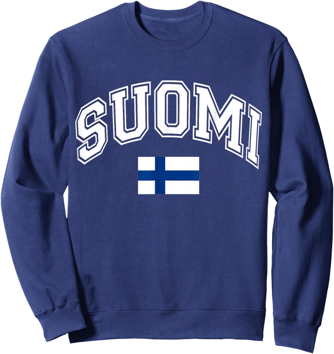 Finnland Finland Suomi Flagge Sweatshirt - Sweatshirt | Navy