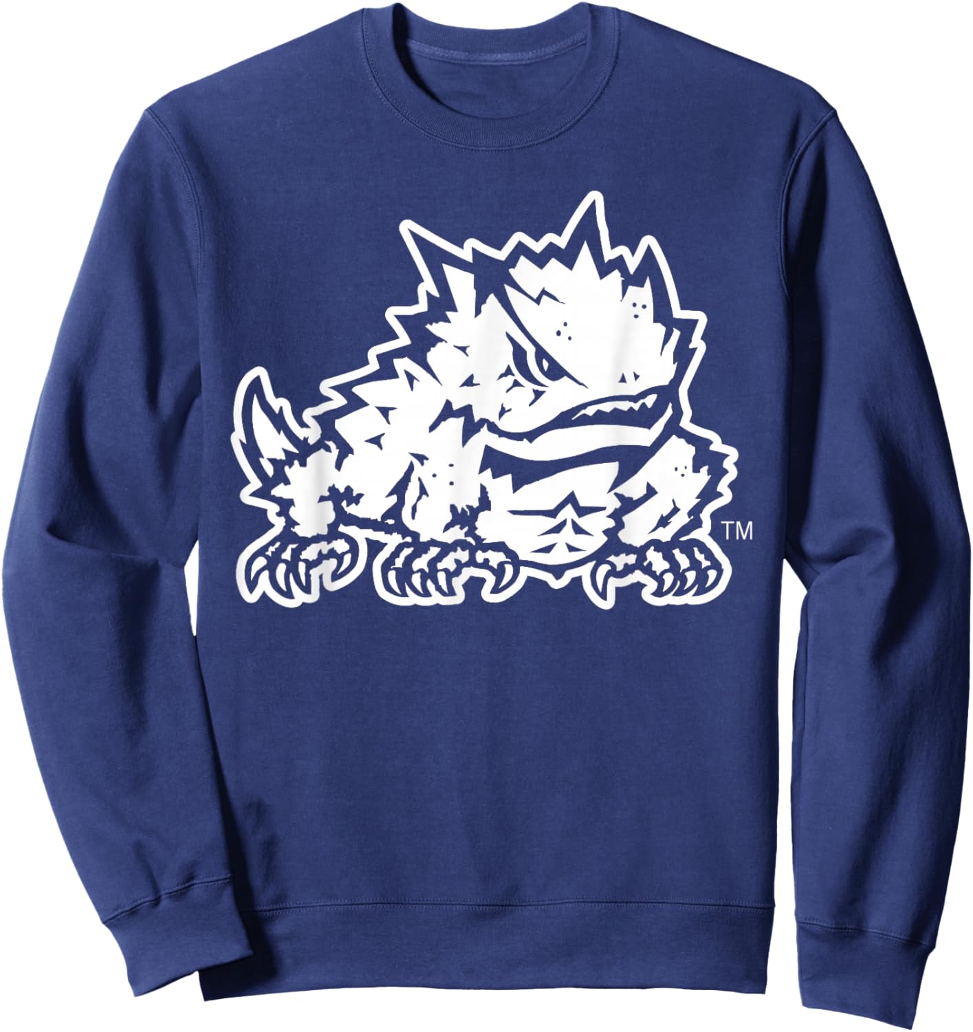 TCU Horned Frogs Two Tone Black Officially Licensed Sweatshirt - Sweatshirt | Navy