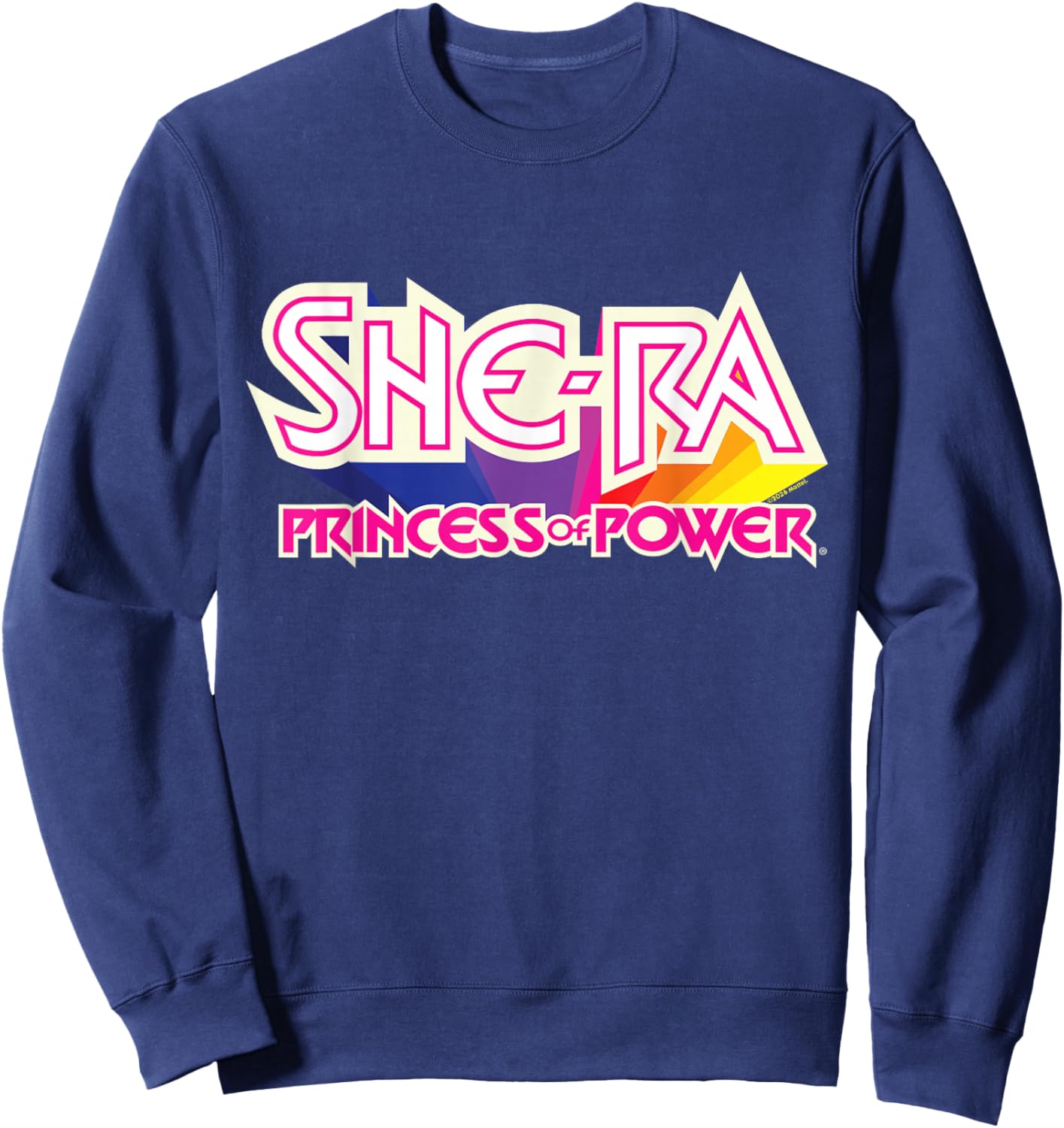 Masters of The Universe She-Ra Princess of Power Logo Sweatshirt - Sweatshirt | Navy
