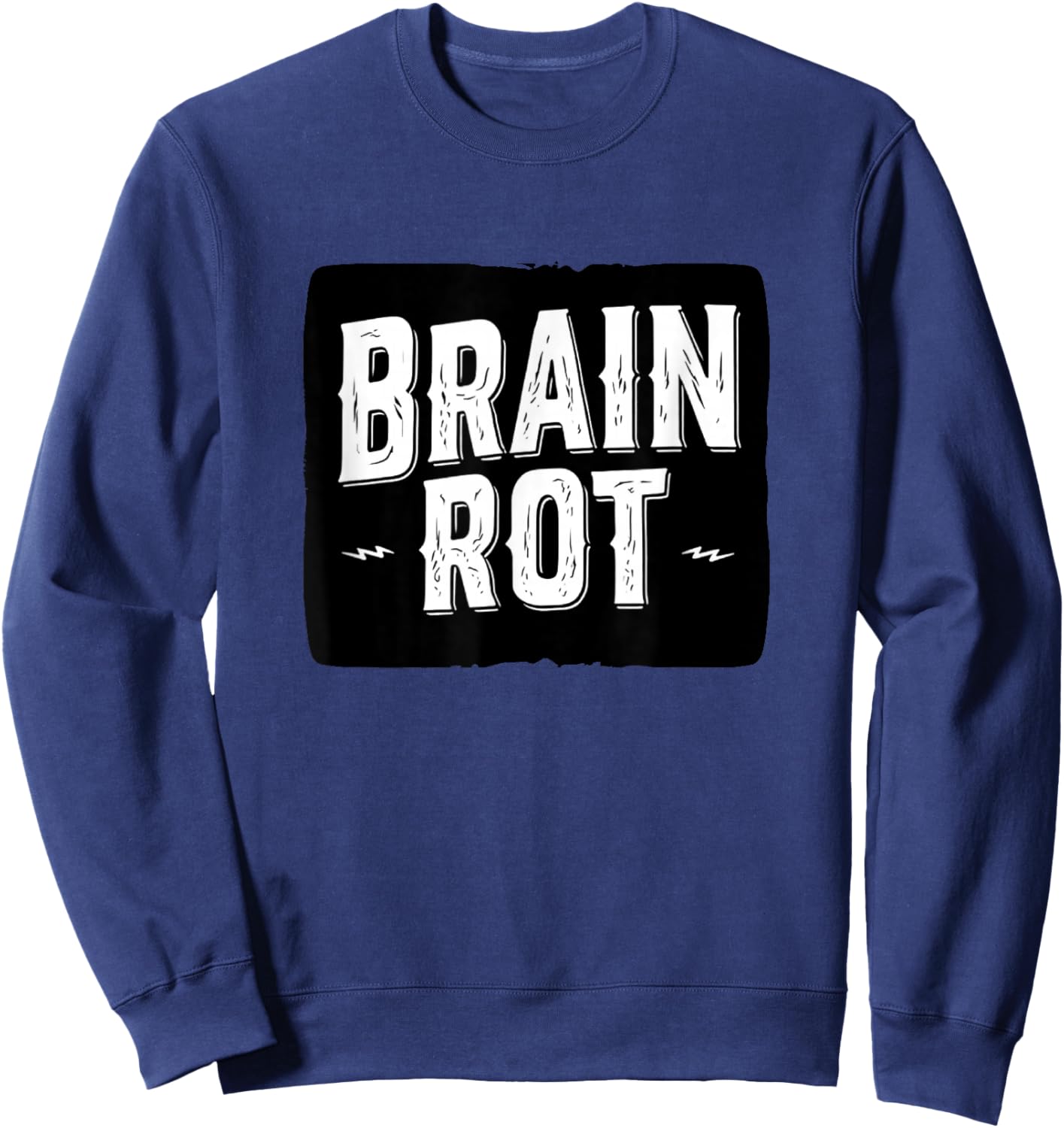 Nice Brain Rot Speech Costume Sweatshirt - Sweatshirt | Navy