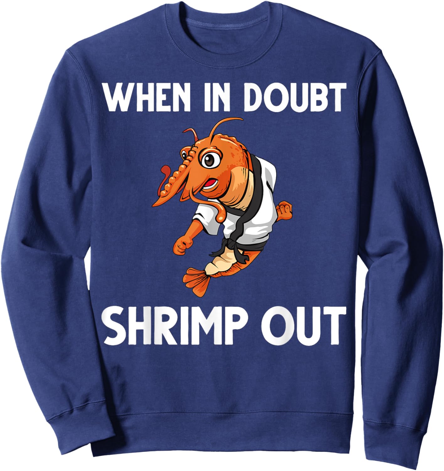 Funny Jiu Jitsu Design Women Brazilian Jiu Jitsu BJJ Sweatshirt - Sweatshirt | Navy
