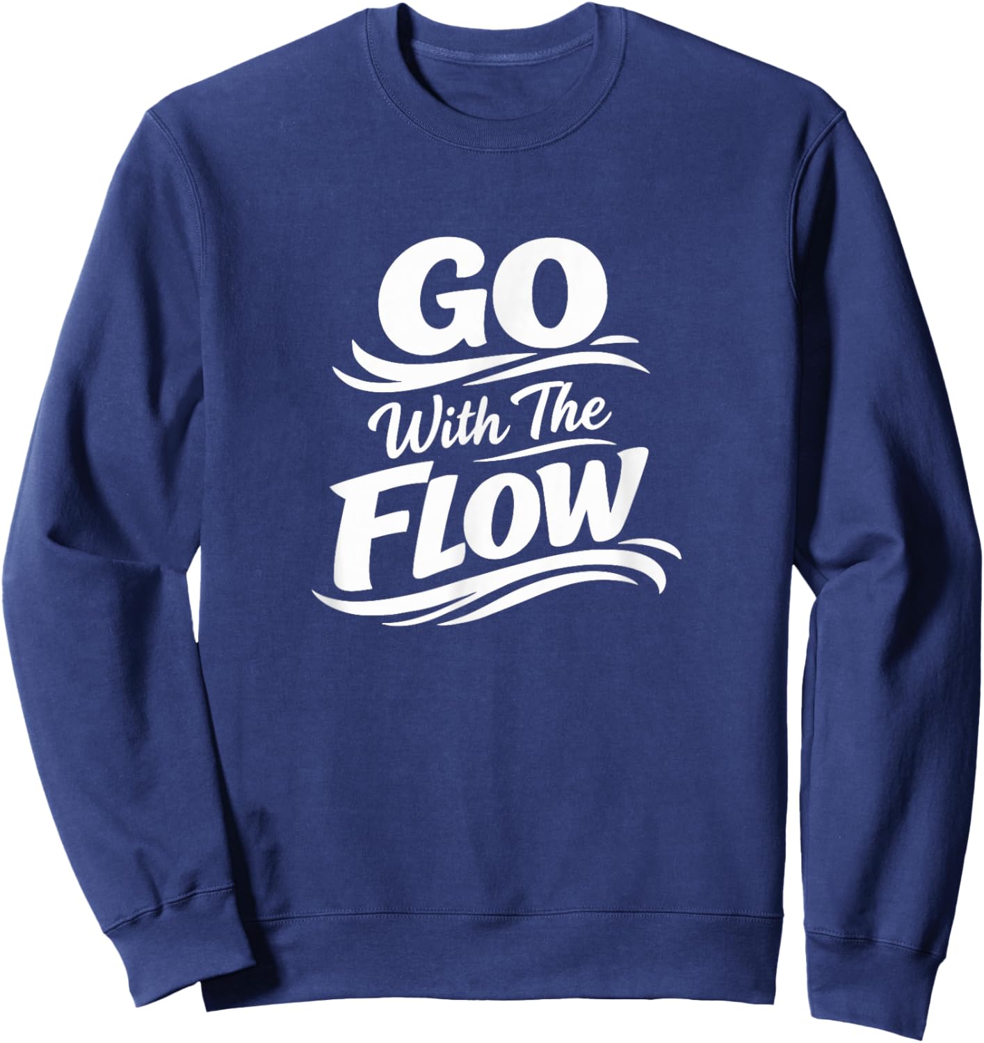 Go with The Flow Sweatshirt - Sweatshirt | Navy