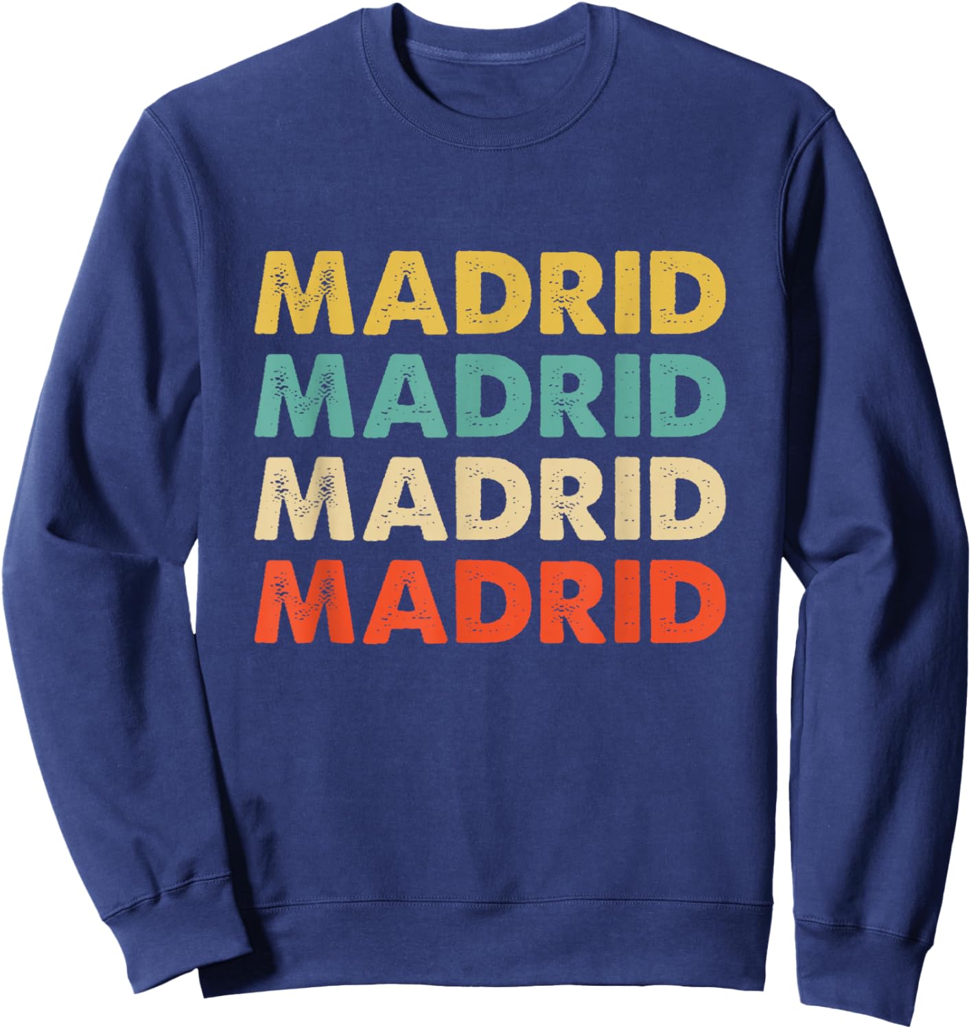 Madrid Spain Sweatshirt - Sweatshirt | Navy