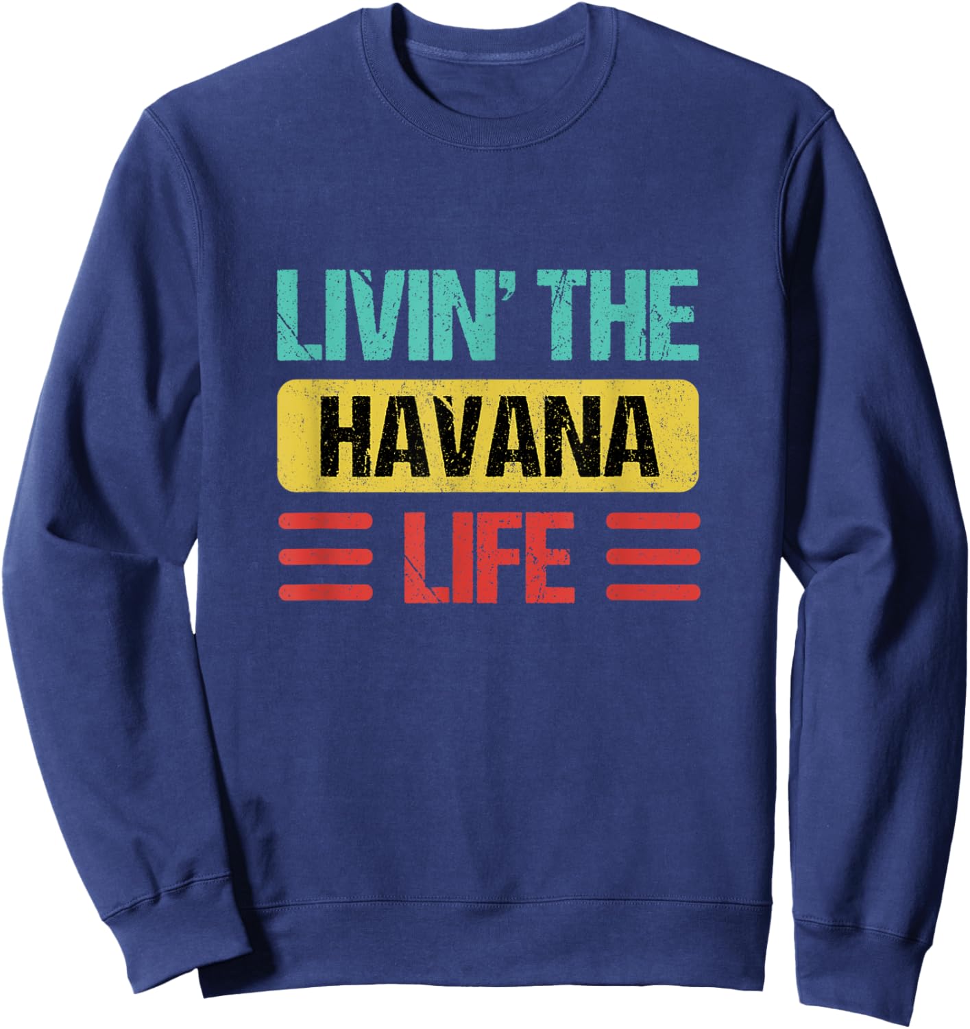 Havana Cuba Sweatshirt - Sweatshirt | Navy
