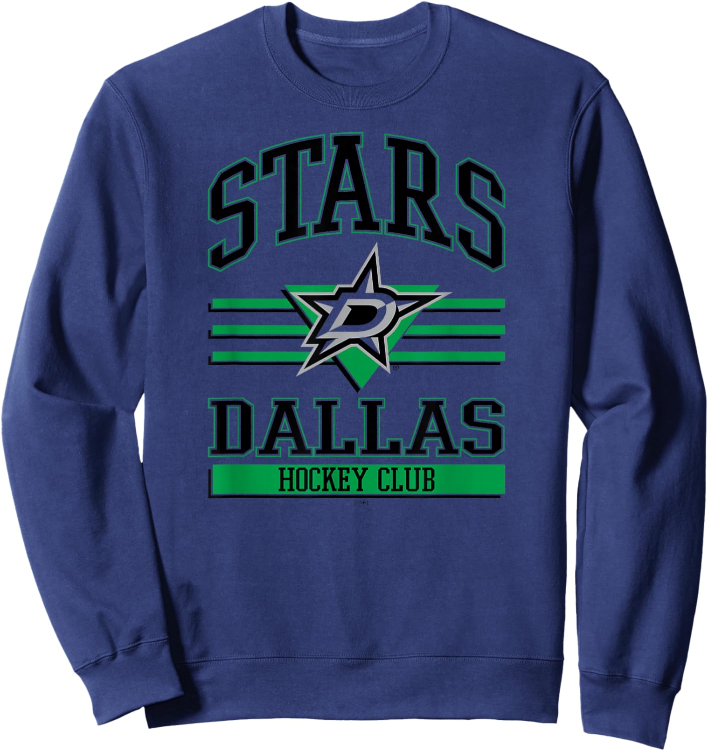Dallas Stars Hockey Club White Officially Licensed Sweatshirt - Sweatshirt | Navy