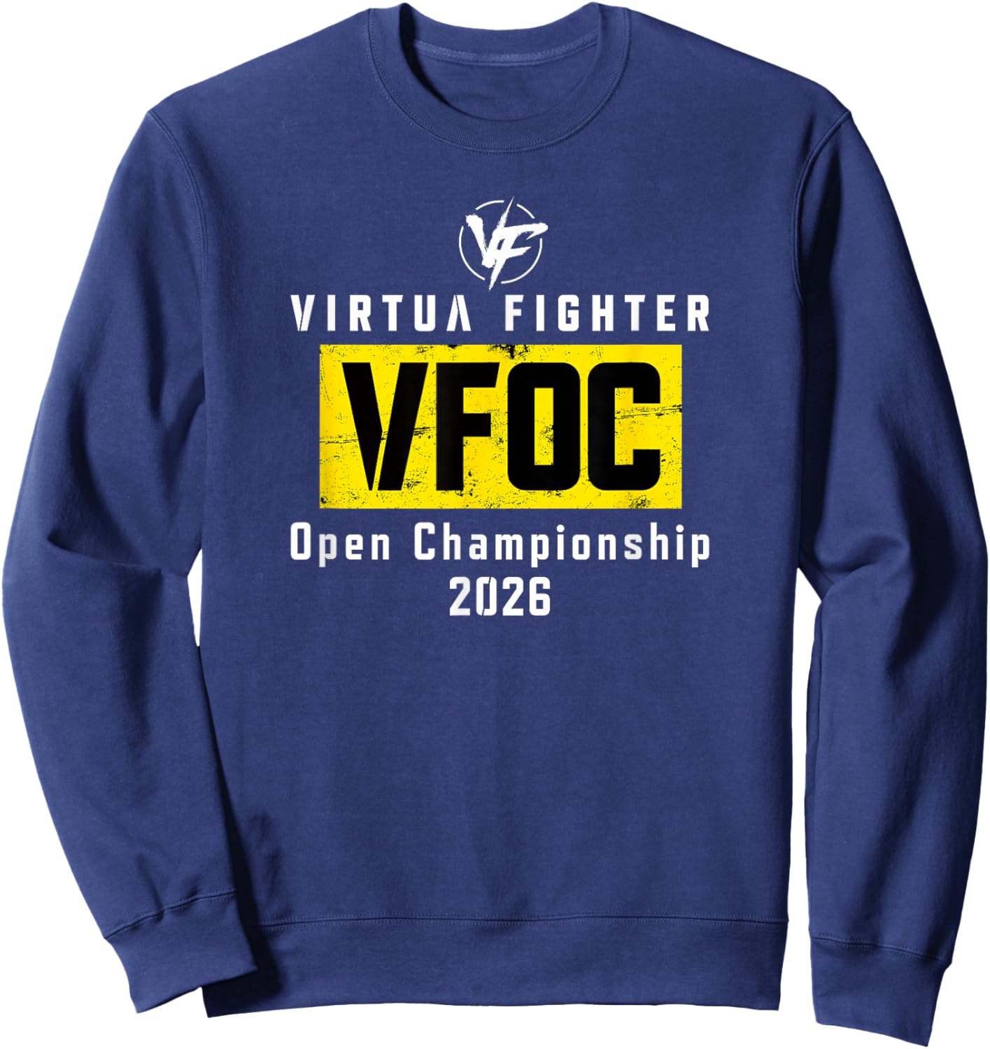Championnat Ouvert VIRTUA Fighter 2026 Sweatshirt - Sweatshirt | Navy