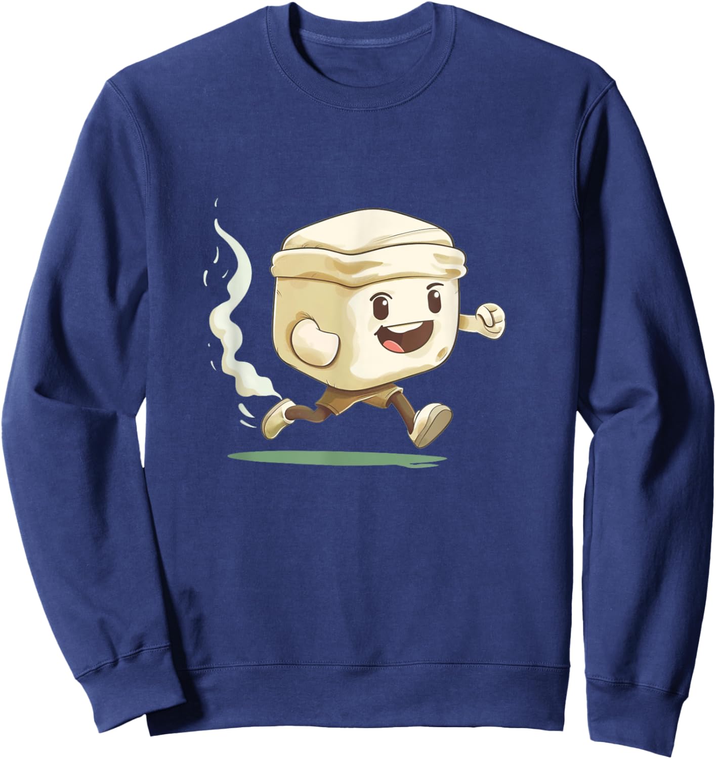 Sport Marshmallow with Headband for Sports Lovers Sweatshirt - Sweatshirt | Navy
