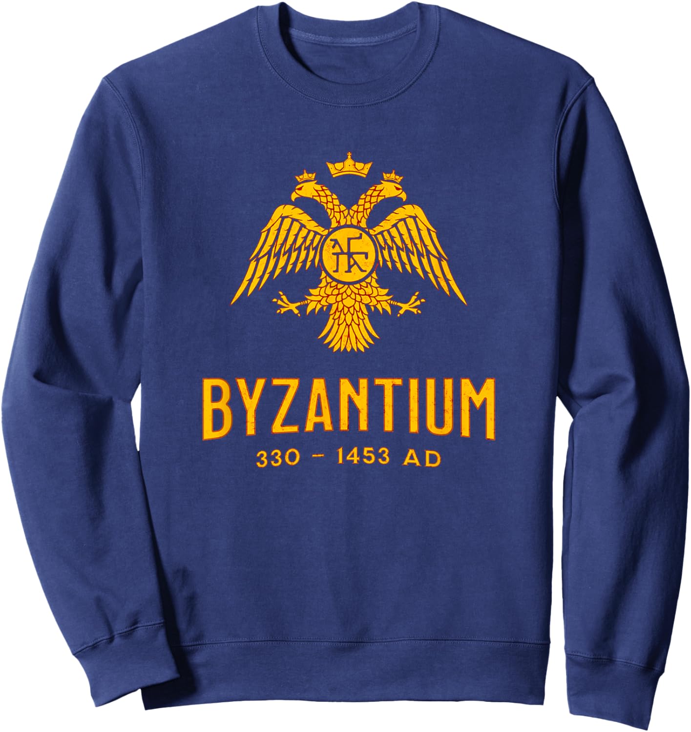 Byzantium Byzantine Empire Symbol Sweatshirt - Sweatshirt | Navy