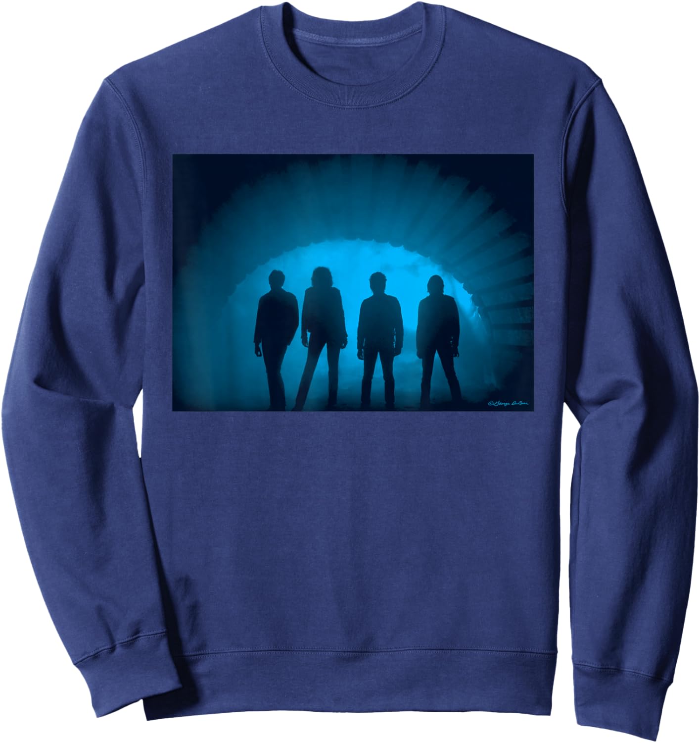 The Ramones Too Tough to Die Photo by George DuBose Sweatshirt - Sweatshirt | Navy