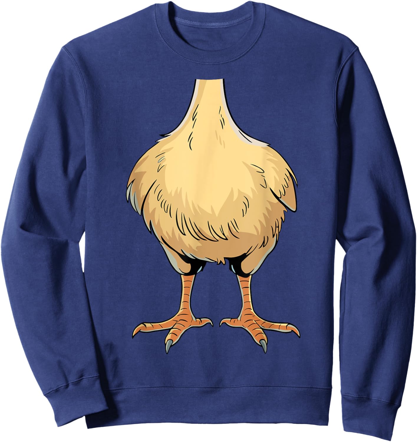 Easy Last Minute Novelty Halloween Party Stuff Chick Halloween Outfit Funny Baby Chicken Kids Costume Sweatshirt - Sweatshirt | Navy