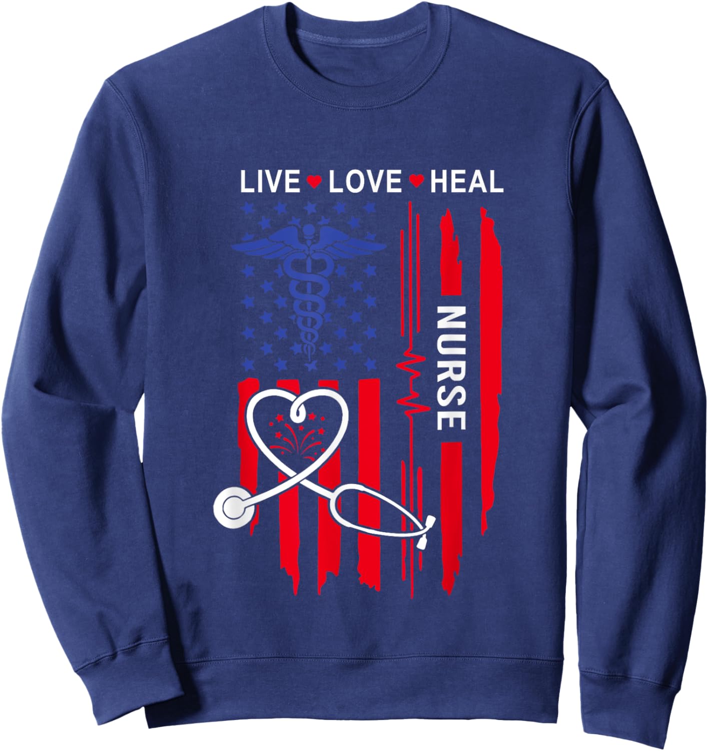 Nurse Week Nurse, Nurse Appreciation Nurse Sweatshirt - Sweatshirt | Navy