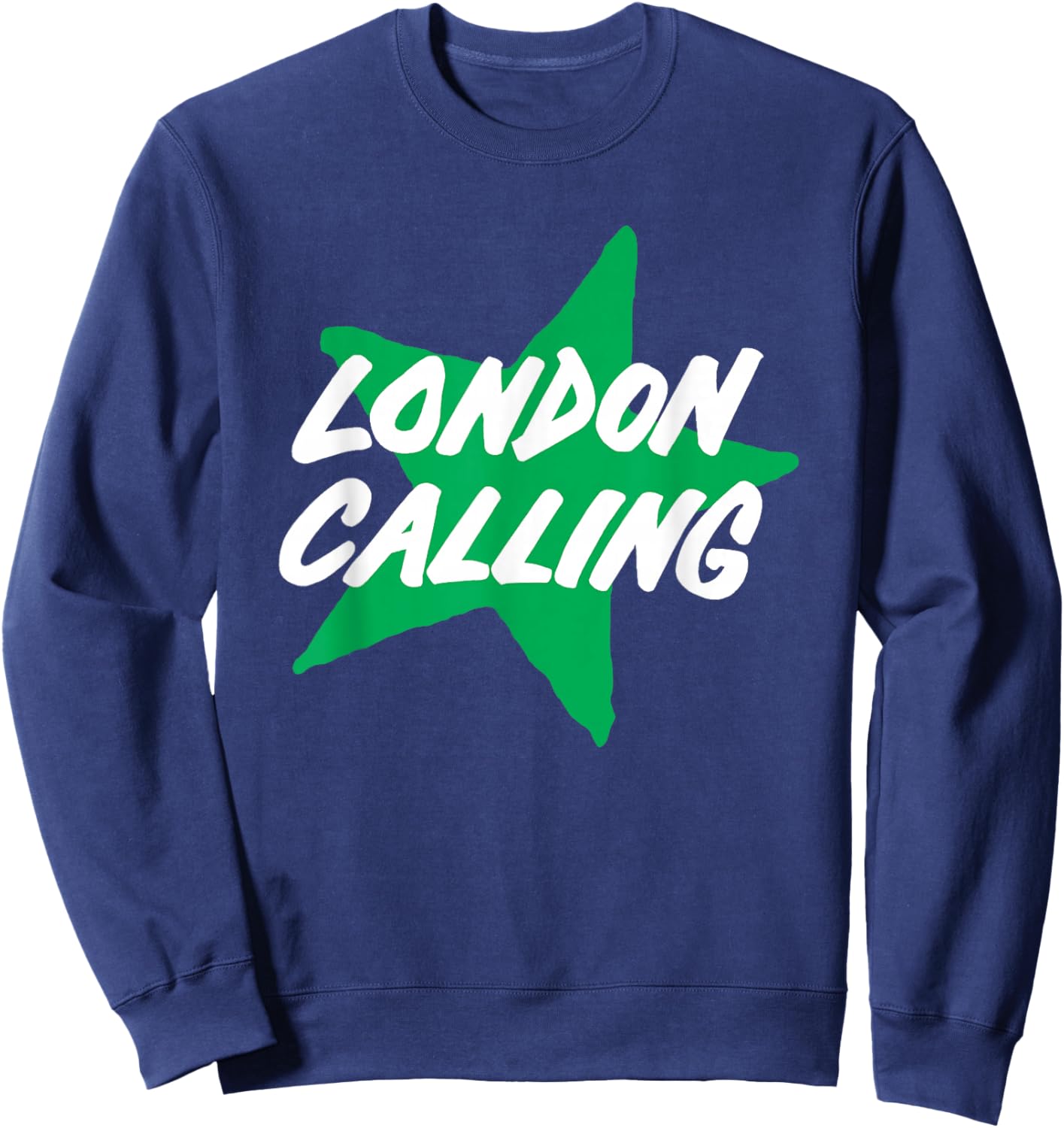 Logo The Clash London Calling Star Sweatshirt - Sweatshirt | Navy