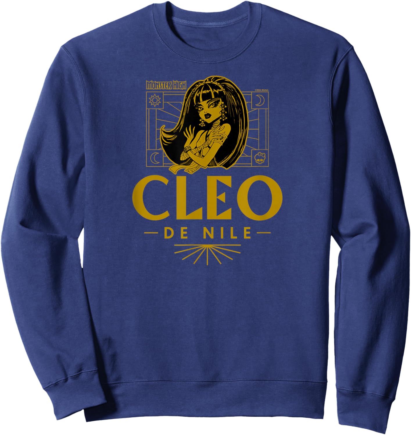 Monster High - Cleo De Nile Black Sweatshirt - Sweatshirt | Navy