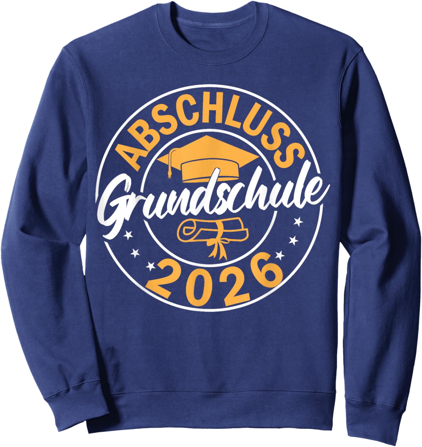 Abschluss Grundschule 2026 - Grundschule Abschied 2026 Sweatshirt - Sweatshirt | Navy