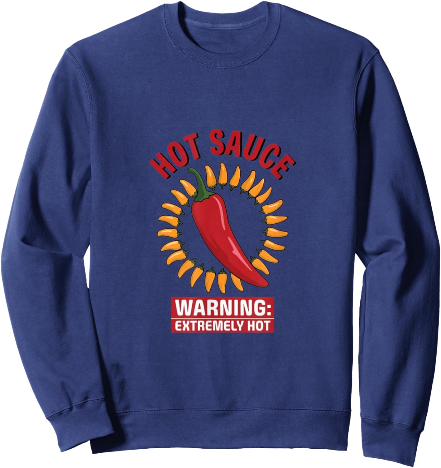 Hot Sauce Packet Group Costume Sweatshirt - Sweatshirt | Navy
