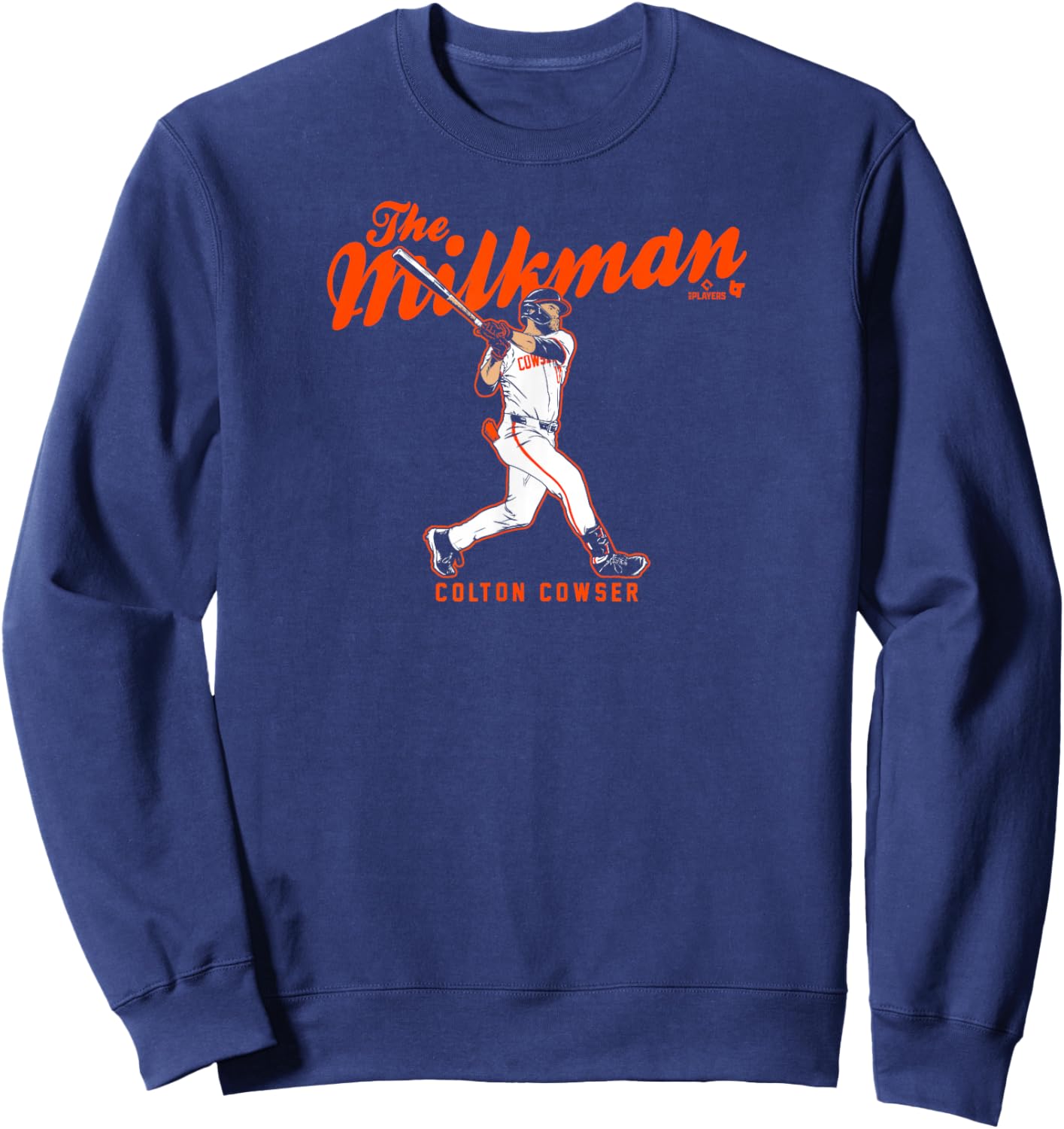 Colton Cowser - The Milkman - Baltimore Baseball Sweatshirt - Sweatshirt | Navy