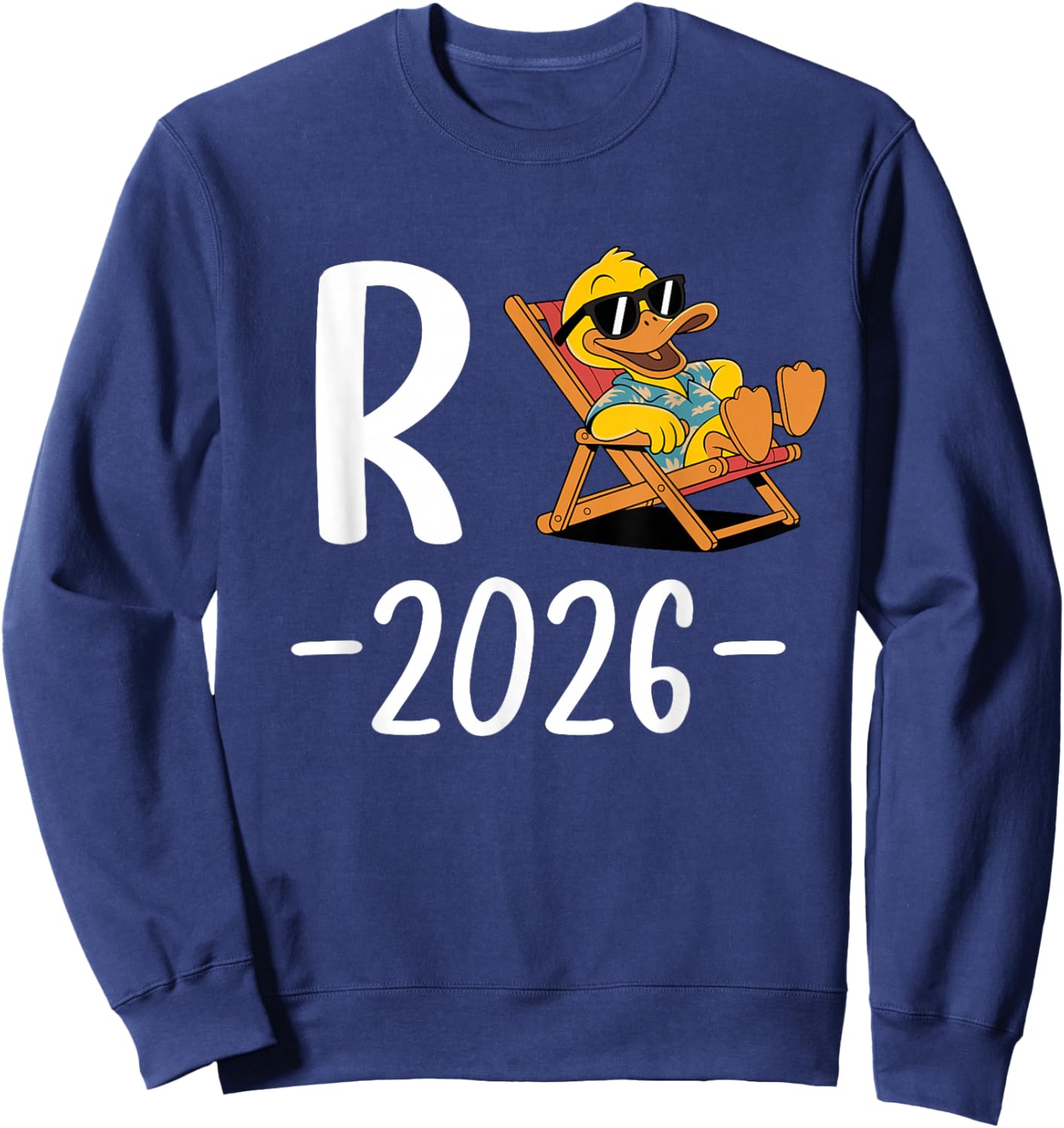 Rente 2026 Funny Duck Sweatshirt - Sweatshirt | Navy