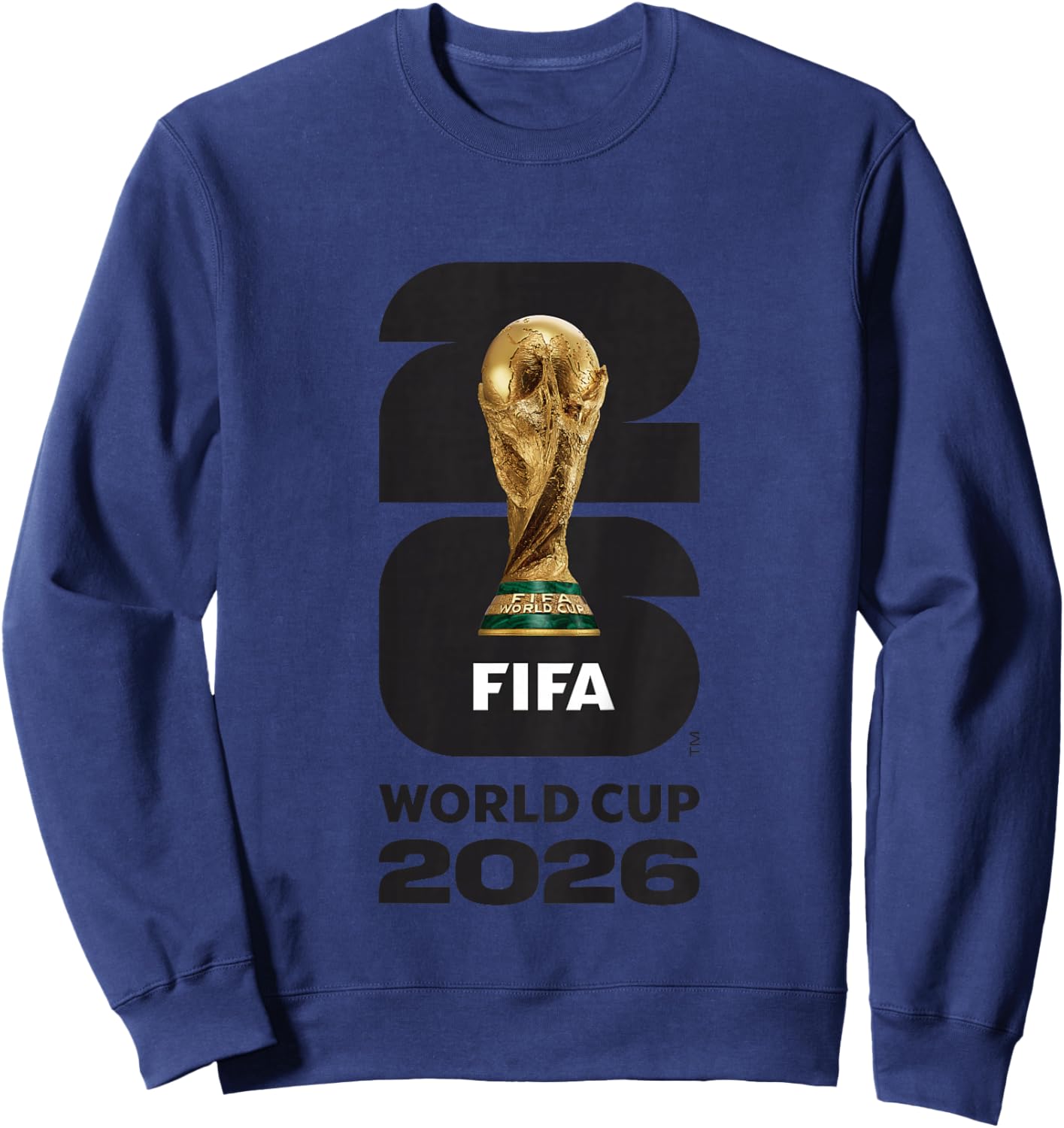 Kids FIFA World CUP26 FIFA Gold Trophy Sweatshirt - Sweatshirt | Navy