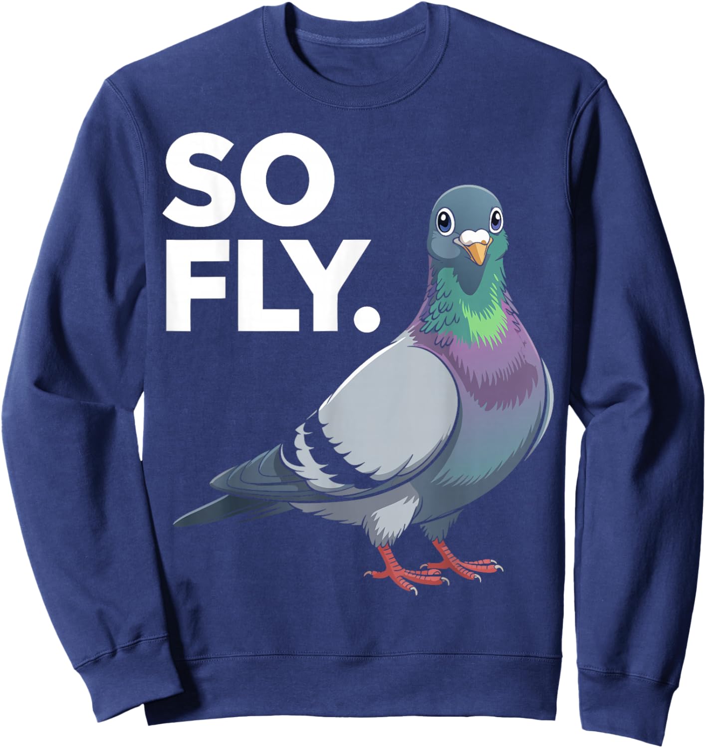 Homing Pigeon Lover Pigeon Racing Fanciers Sweatshirt - Sweatshirt | Navy