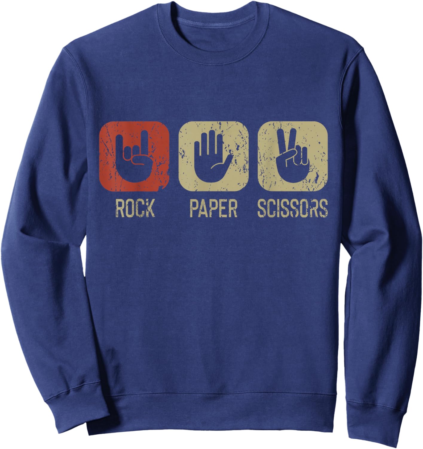 Rock N Roll Music - Rock ON Sweatshirt - Sweatshirt | Navy