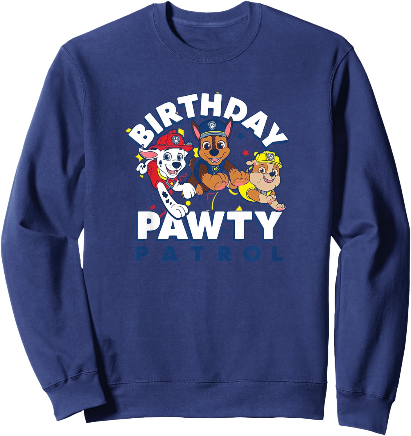 Kids Paw Patrol - Birthday Pawty Patrol Sweatshirt - Sweatshirt | Navy