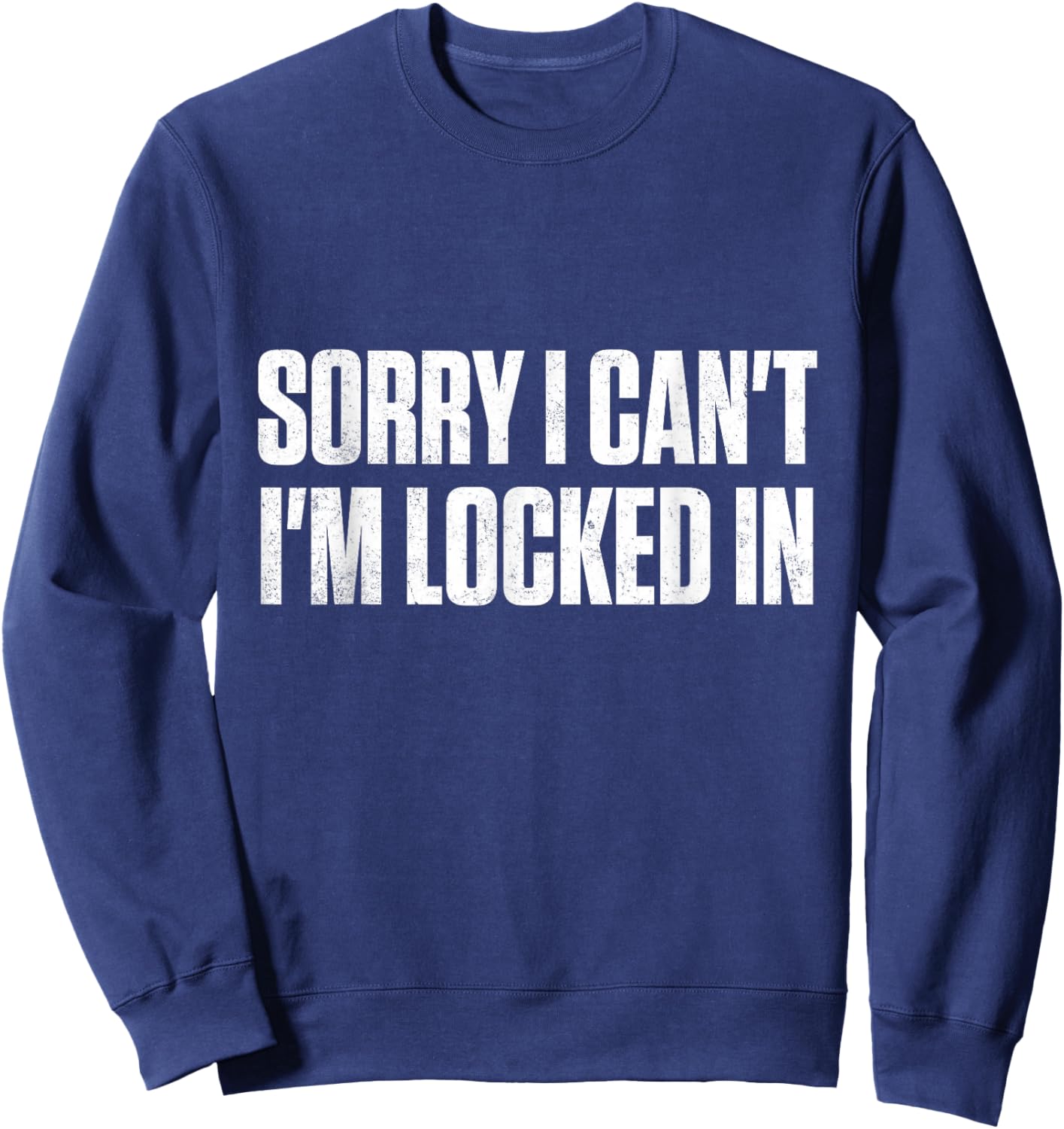 Locked in Sweatshirt - Sweatshirt | Navy