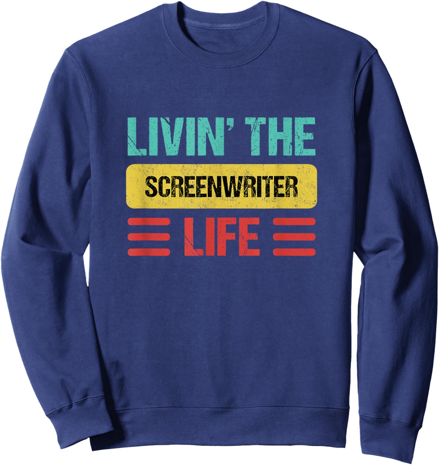 Screenwriter Sweatshirt - Sweatshirt | Navy
