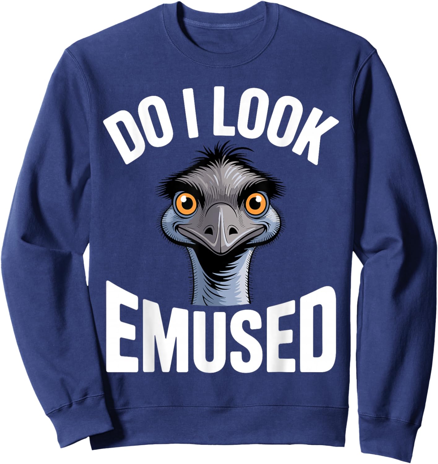 Best Emu Costume Women Kids Emu Bird Emu Lover Sweatshirt - Sweatshirt | Navy