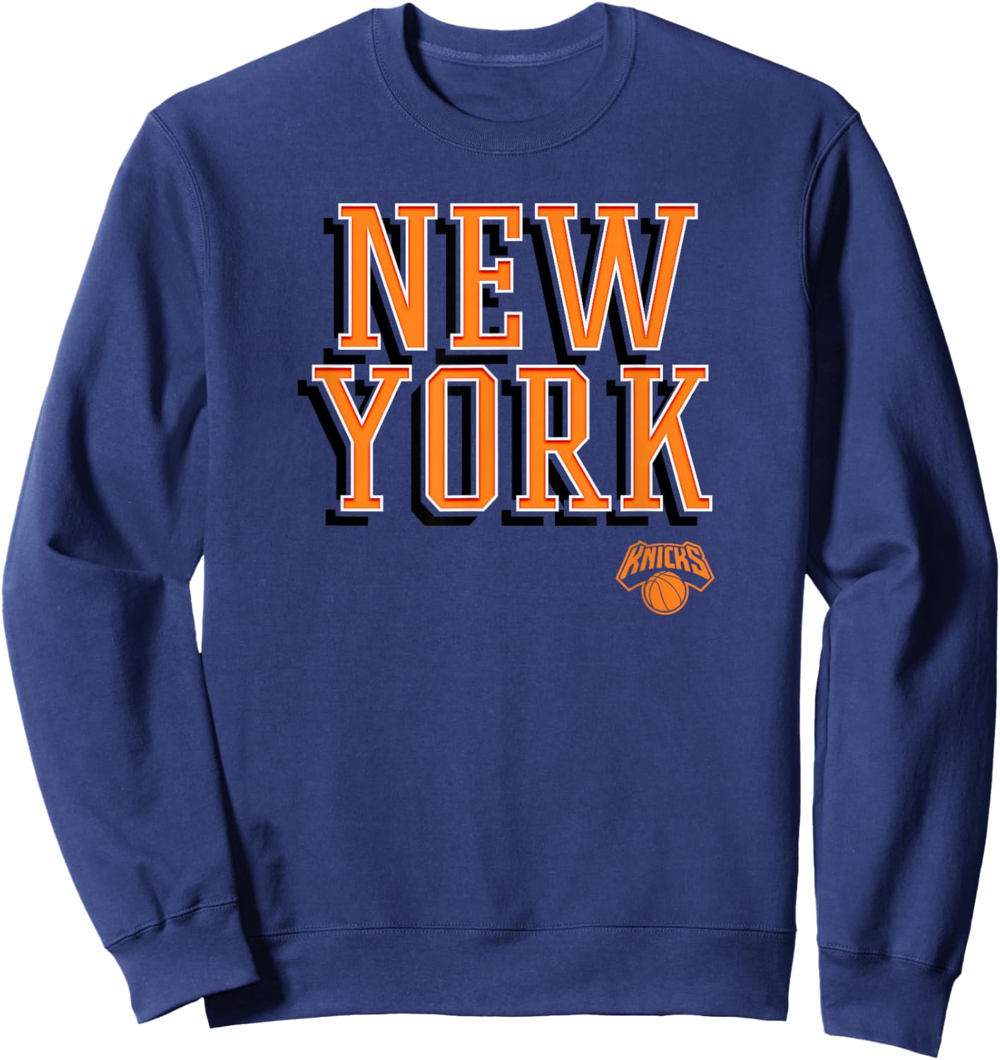 Logo NBA - New York Knicks City Wordmark Sweatshirt - Sweatshirt | Navy