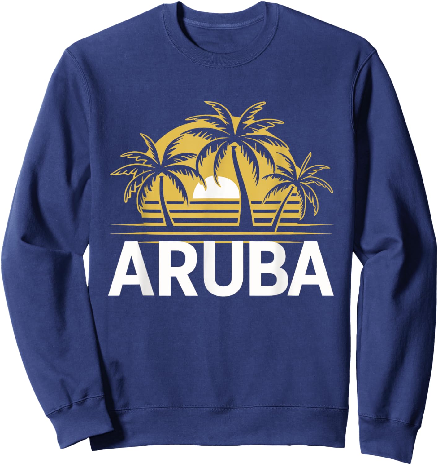 Aruba Caribbean Island Sweatshirt - Sweatshirt | Navy
