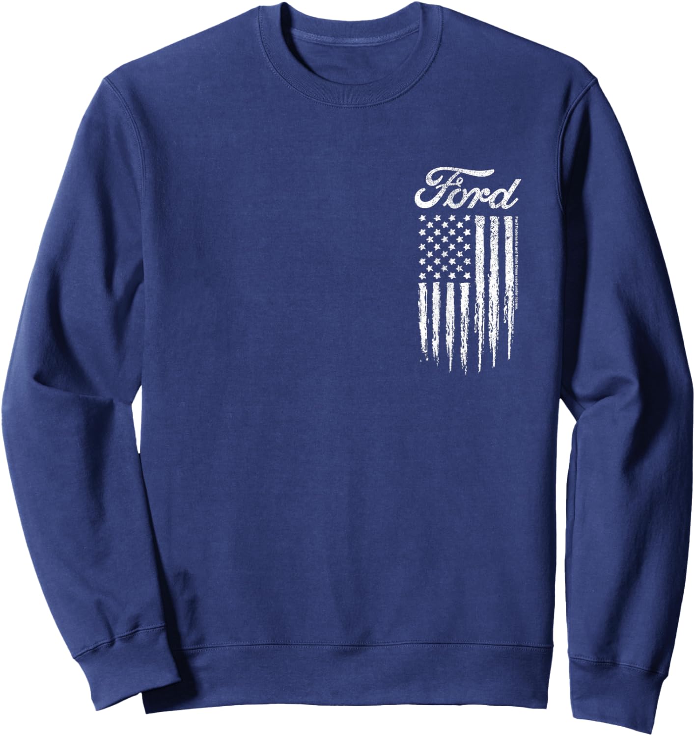Ford -Americana Logo Sweatshirt - Sweatshirt | Navy