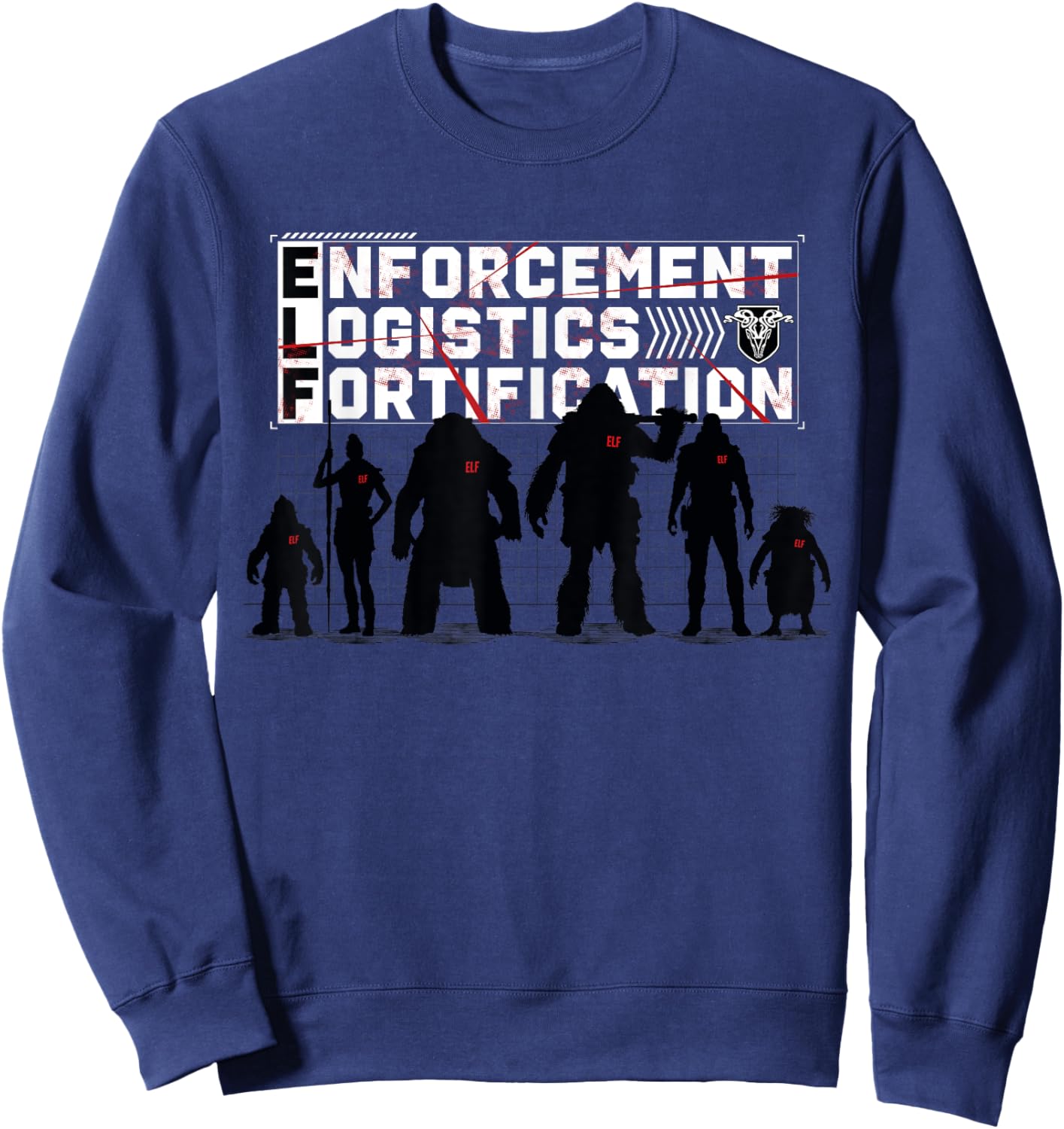 Red One - Enforcement Logistics Fortification Sweatshirt - Sweatshirt | Navy