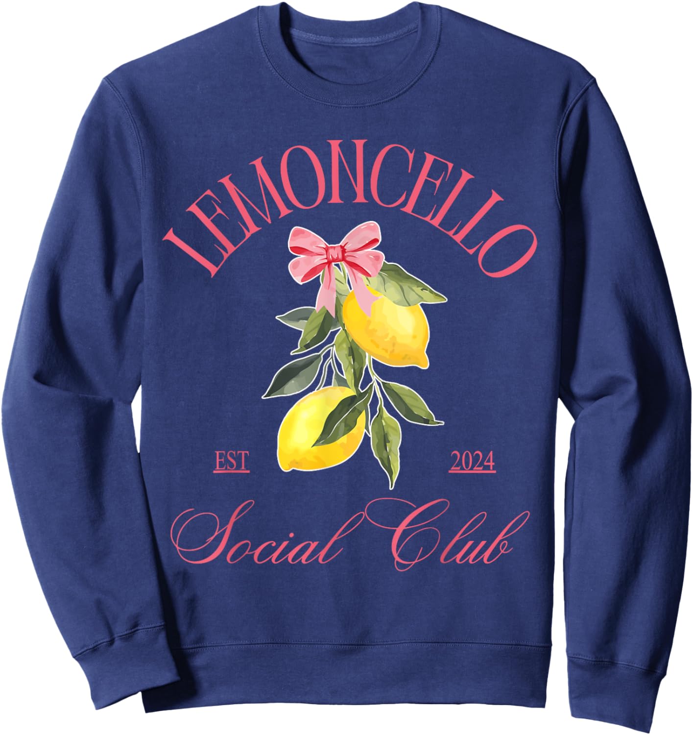 Lemoncello Social Club Apparel Sweatshirt - Sweatshirt | Navy