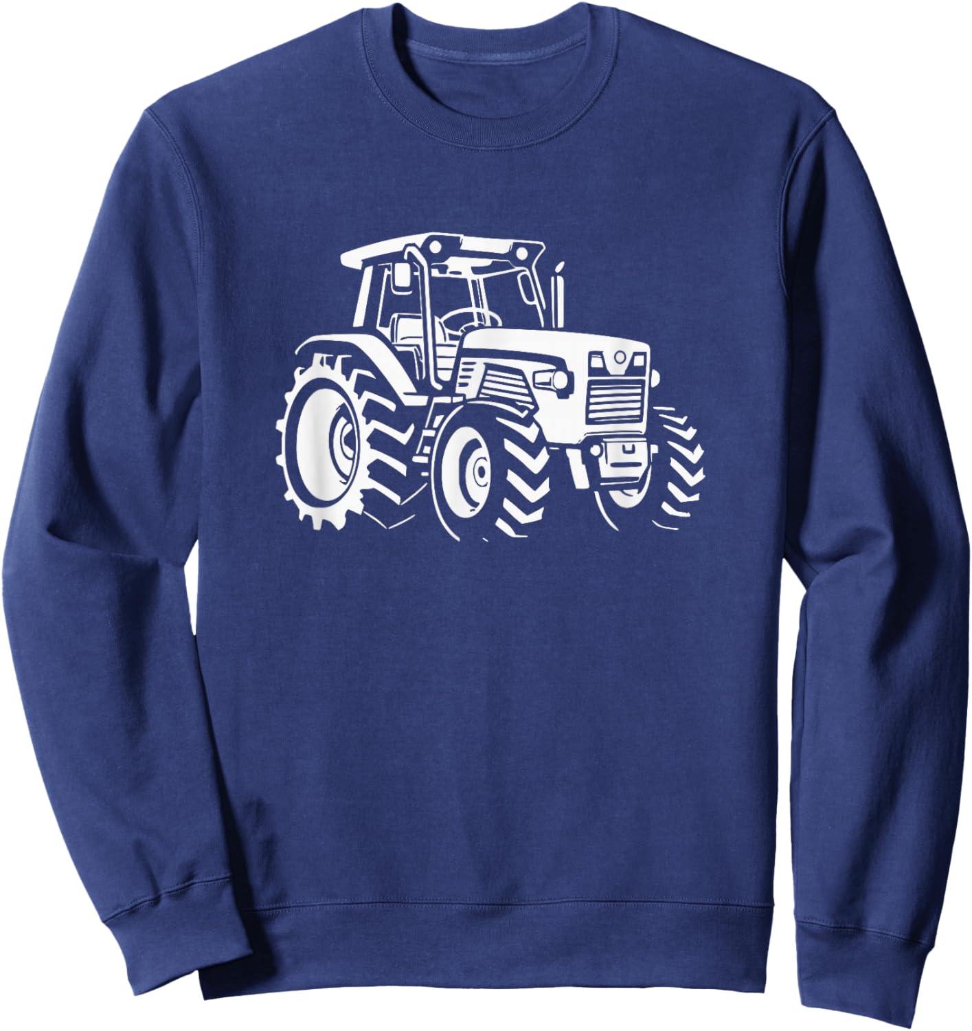 Farm Tractor Agriculture Rancher Farmer Sweatshirt - Sweatshirt | Navy