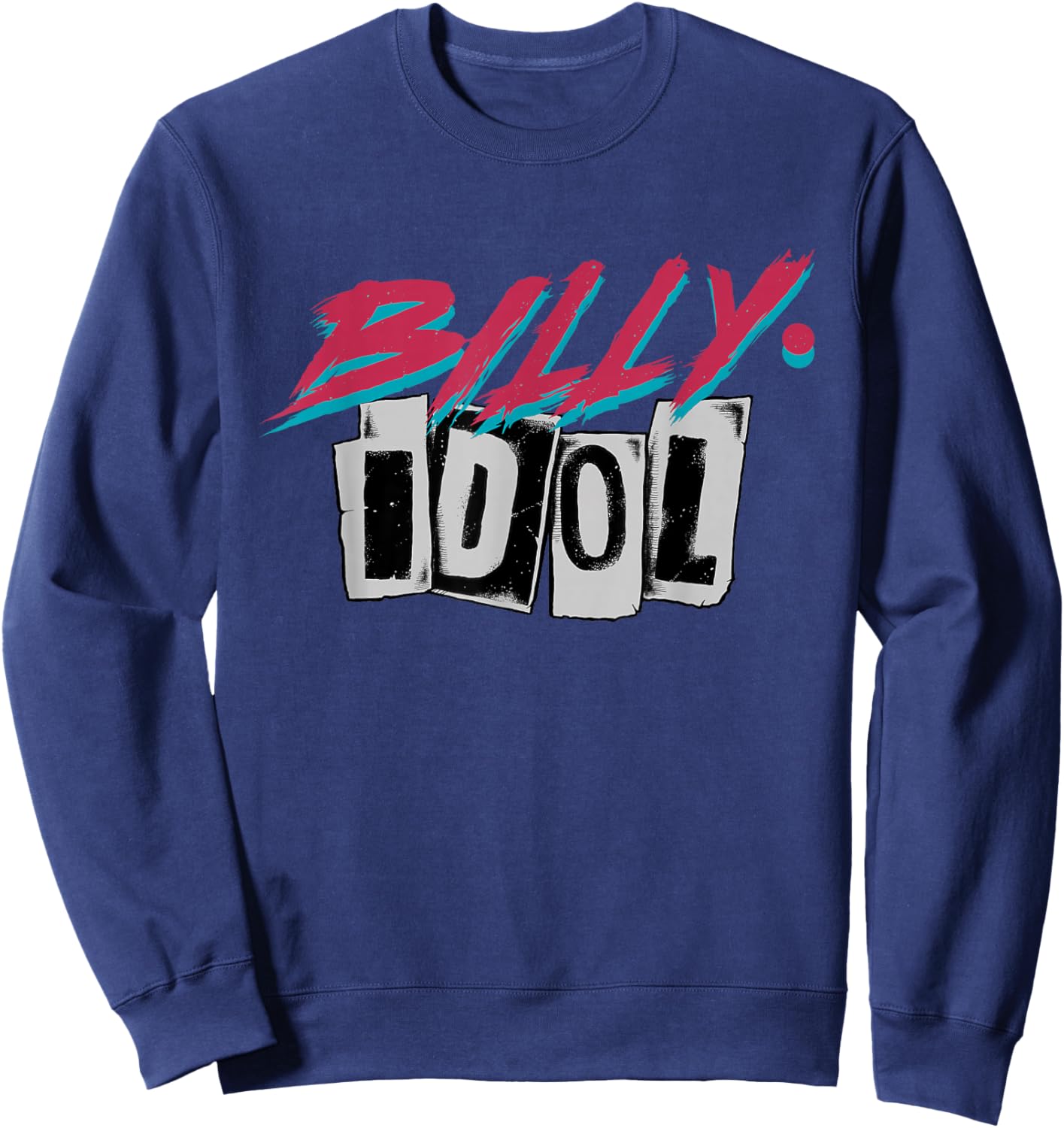Billy Idol - Punk Logo Sweatshirt - Sweatshirt | Navy