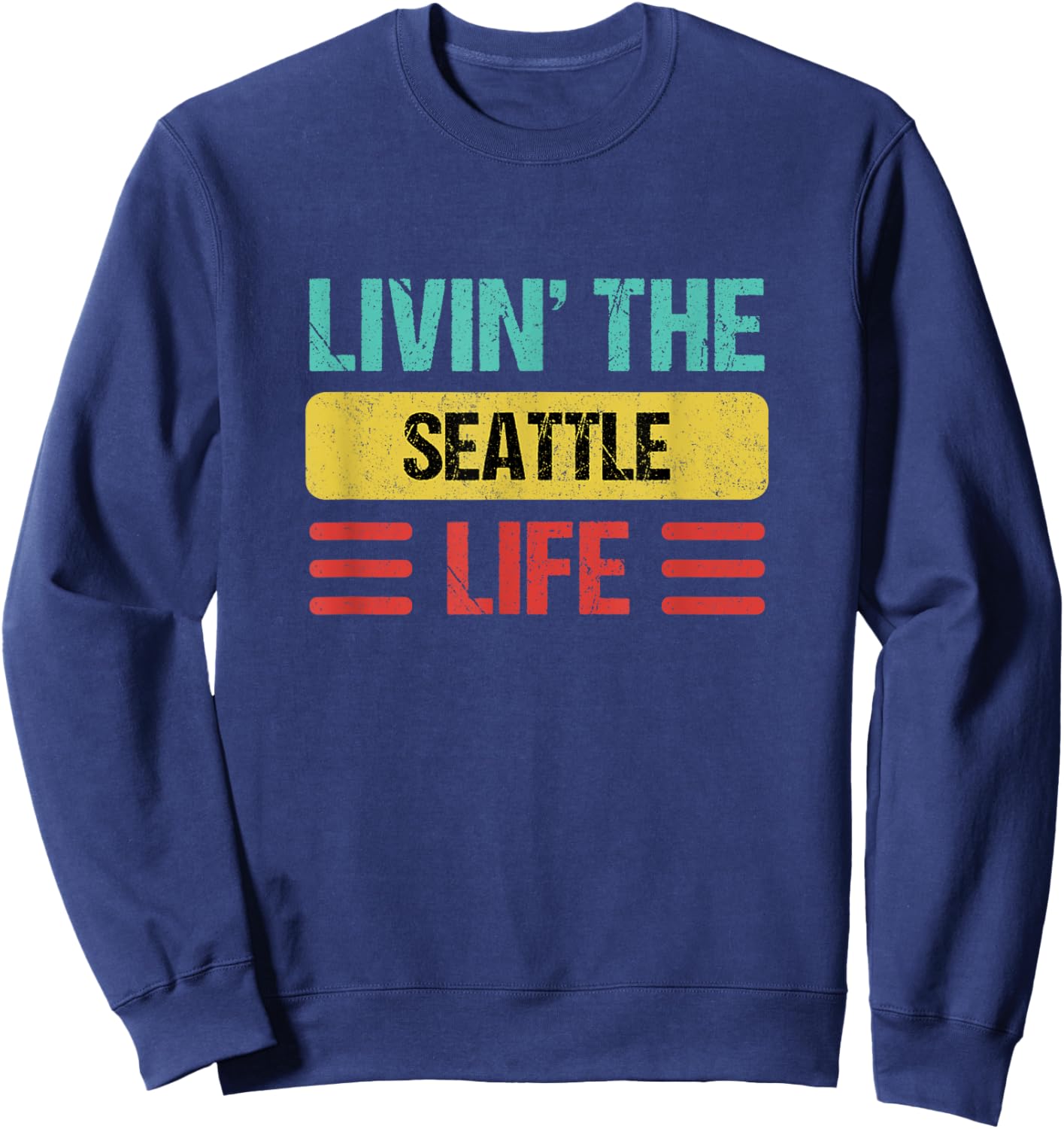 Seattle Sweatshirt - Sweatshirt | Navy
