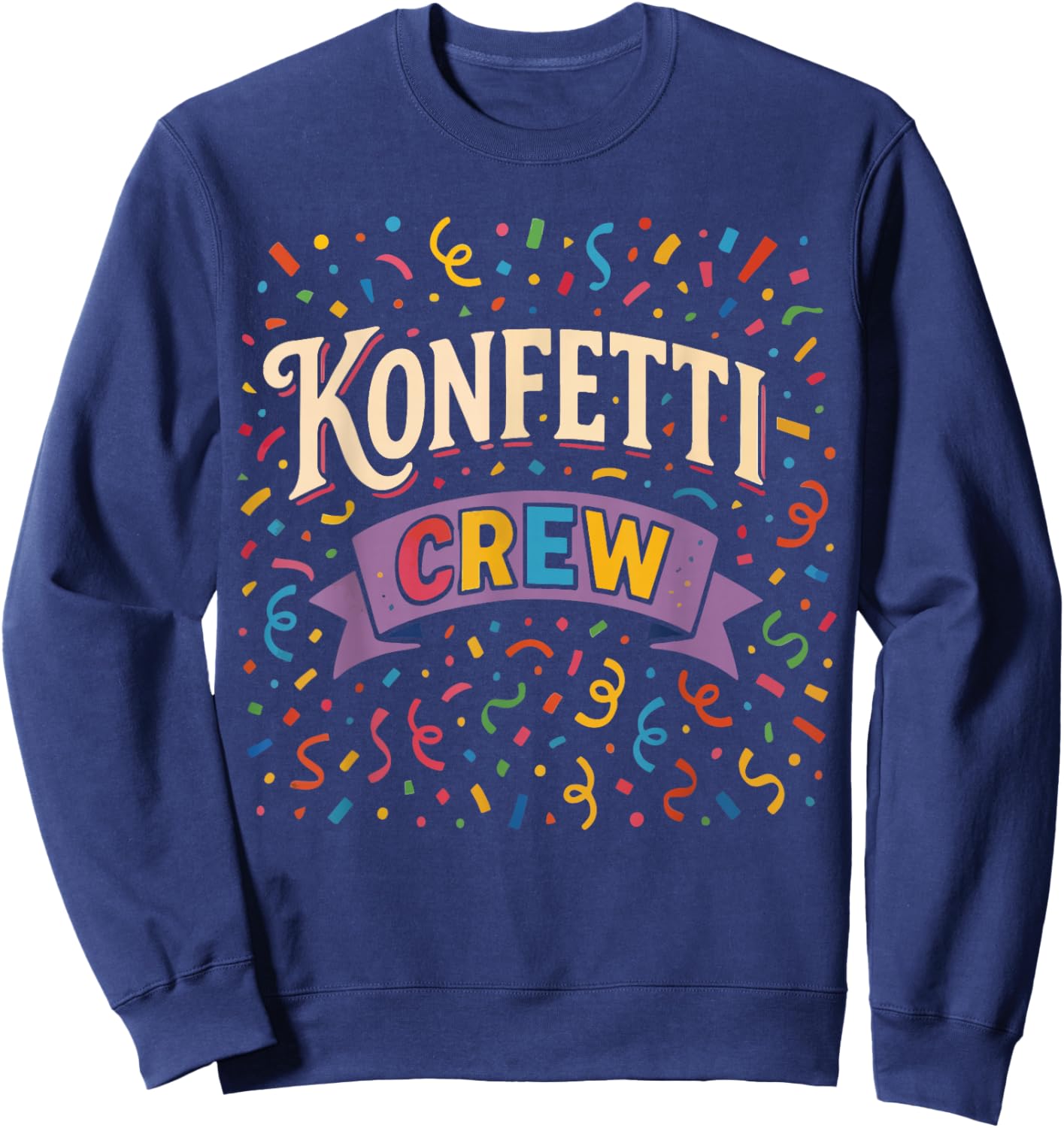 Confetti Crew Carnival Party Outfit Carnival Fancy Dress Sweatshirt - Sweatshirt | Navy