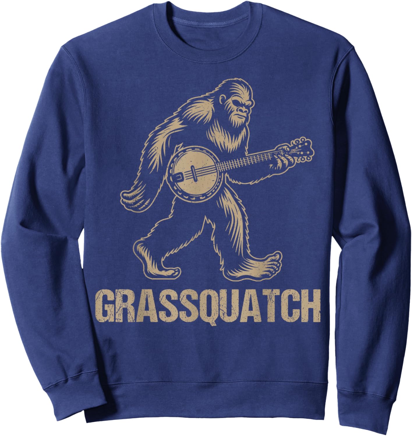 Bluegrass Banjo Sweatshirt - Sweatshirt | Navy