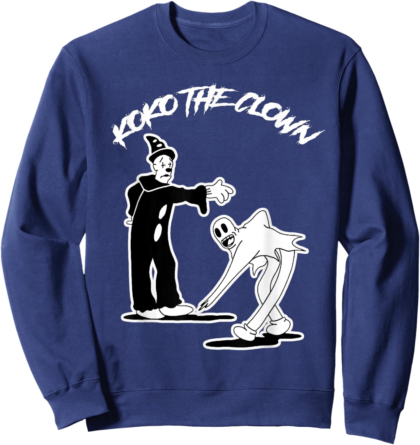 Koko the Clown Ghost Dance Gothic Sweatshirt - Sweatshirt | Navy
