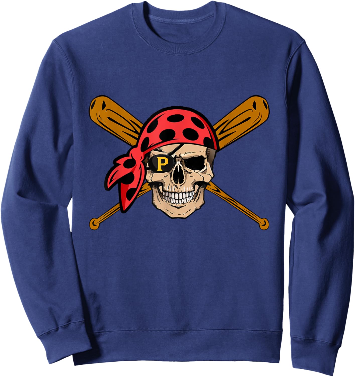 I Love Pittsburgh Personalized Retro Vintage Art First Name Sweatshirt - Sweatshirt | Navy