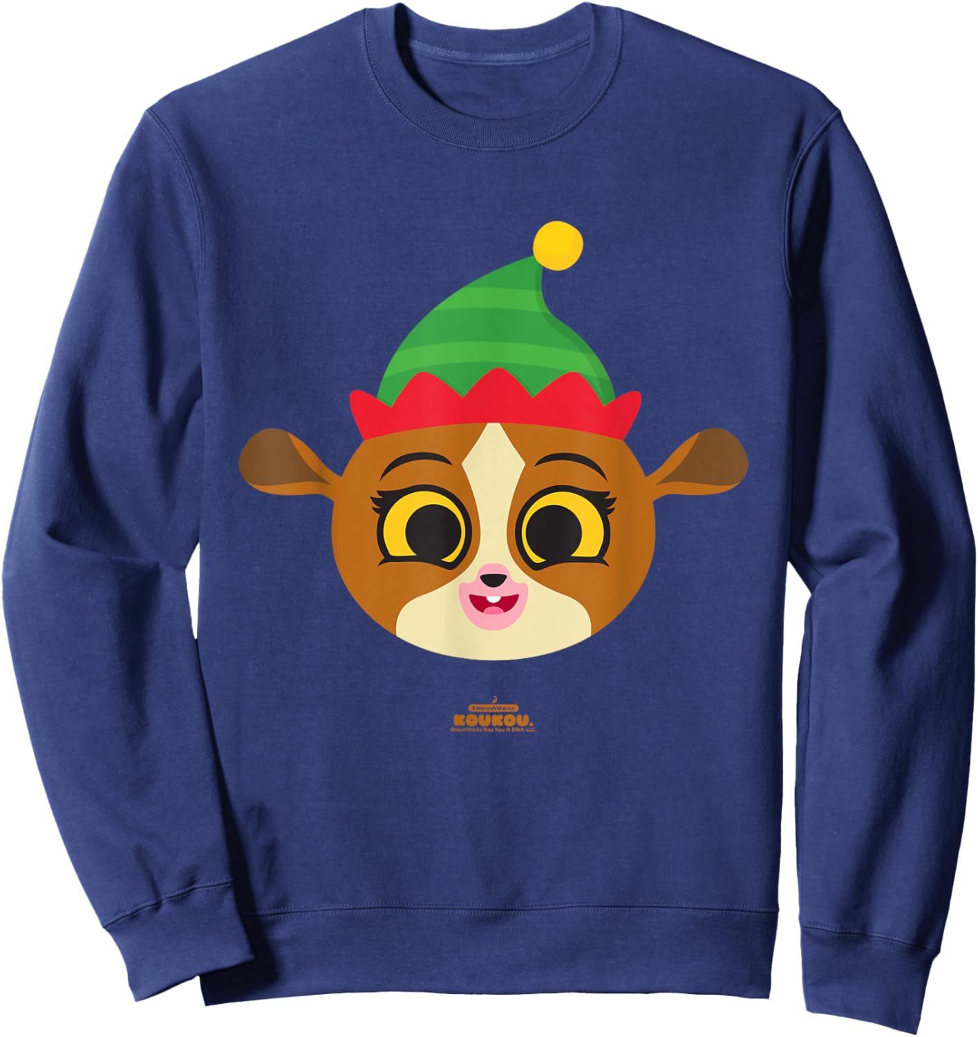 Mort Elf Holiday Sweatshirt - Sweatshirt | Navy