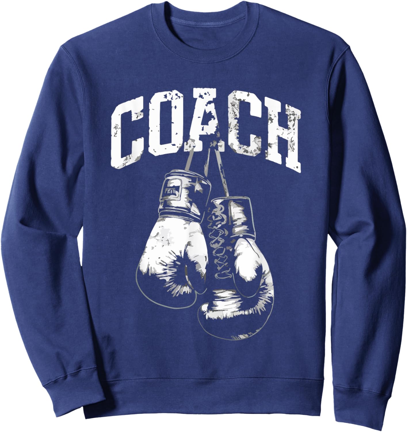 Boxing Coach Boxing Boxer Boxing Lover MMA Sweatshirt - Sweatshirt | Navy