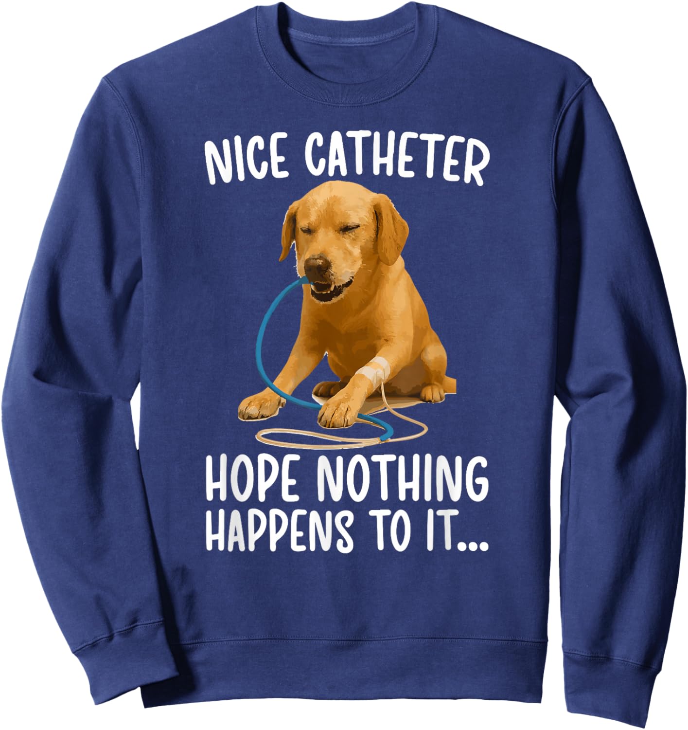 Veterinary Medicine Funny Vet Med Veterinarian Vet Medicine Sweatshirt - Sweatshirt | Navy