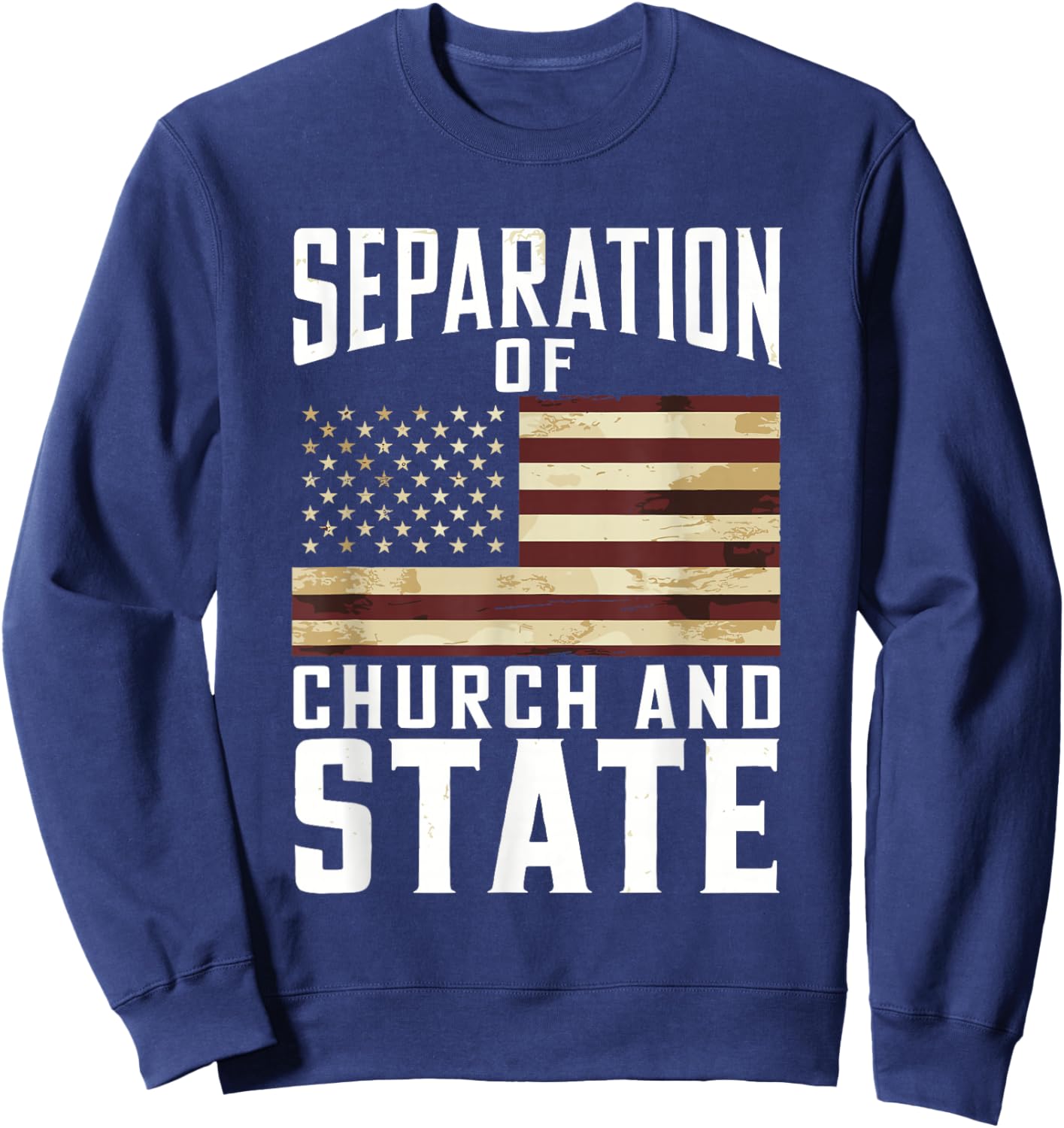 Separation Of Church And State Sweatshirt - Sweatshirt | Navy