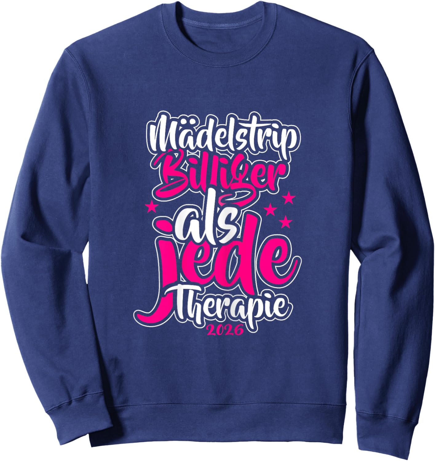 Girls' Trip Women's Trip 2026 Girls' Strip Sweatshirt - Sweatshirt | Navy